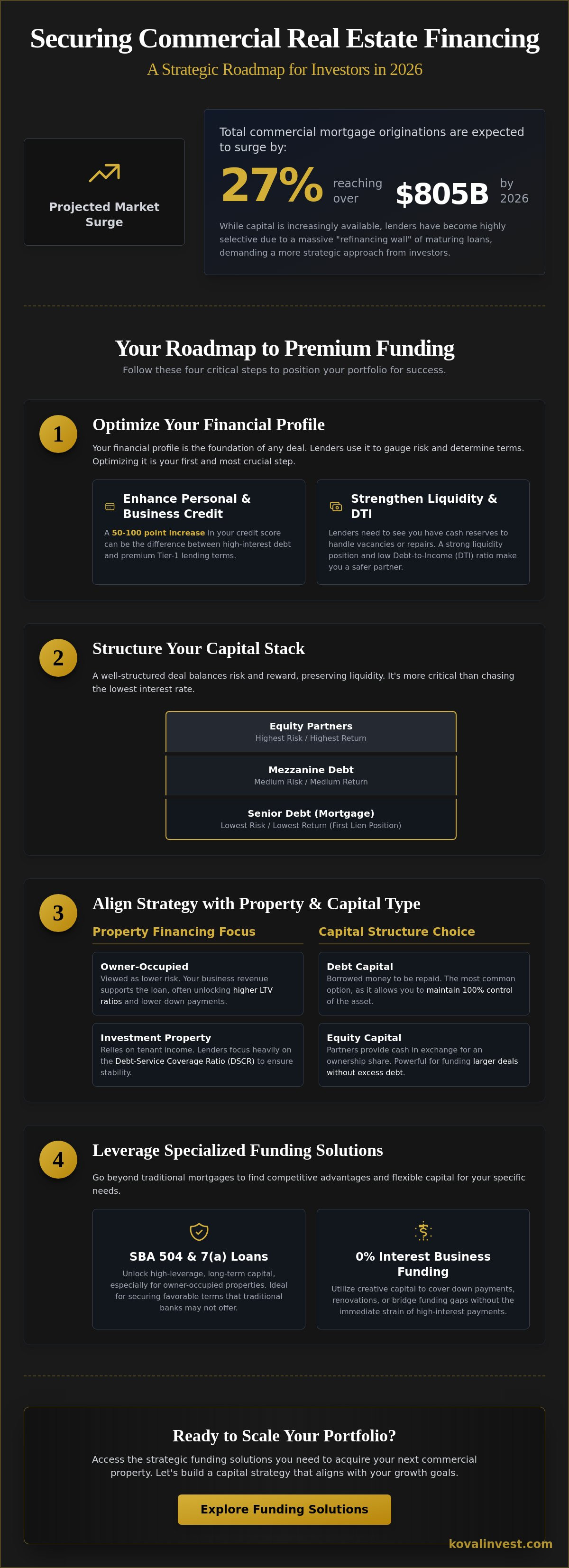 Commercial real estate financing options