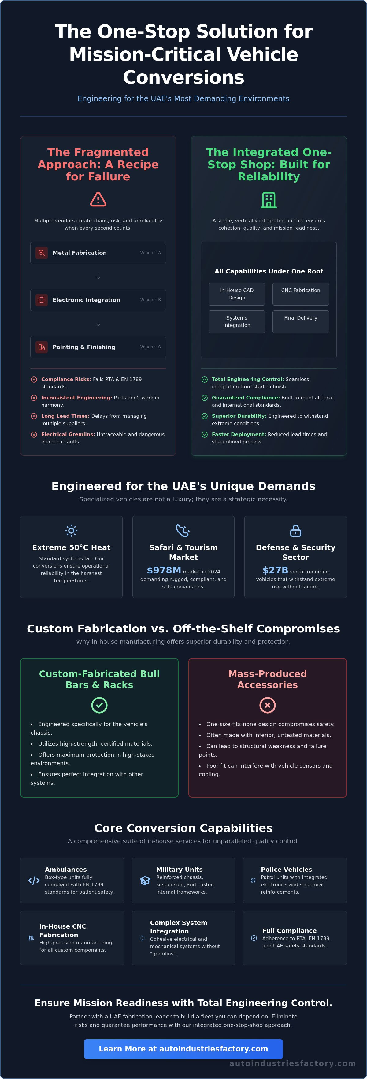 One-stop shop for vehicle conversion UAE