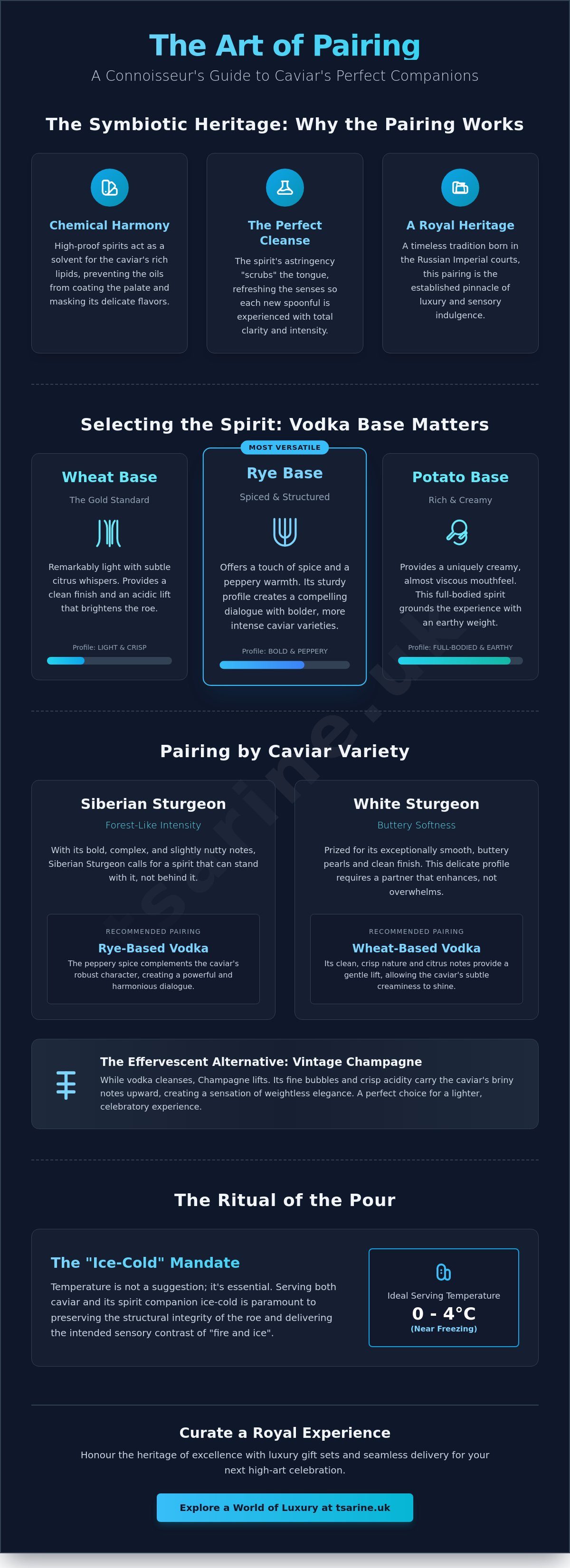 What to drink with caviar