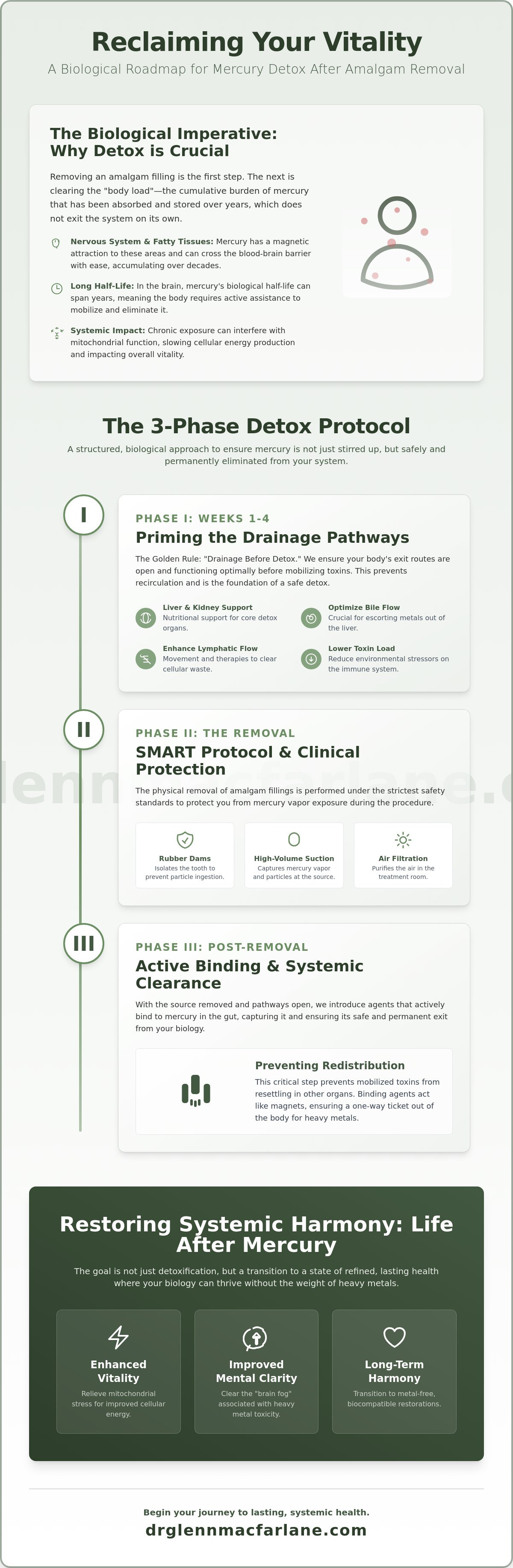 Mercury detox protocol after filling removal