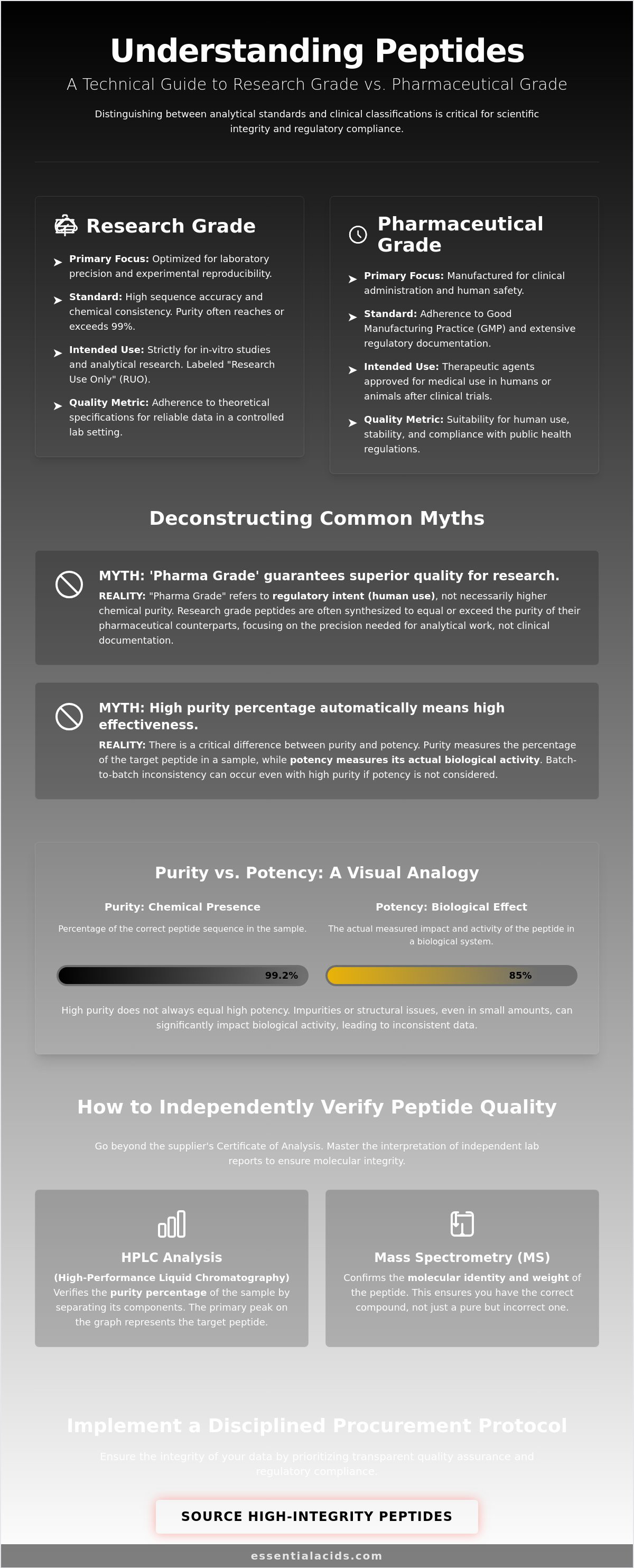 Research grade peptides