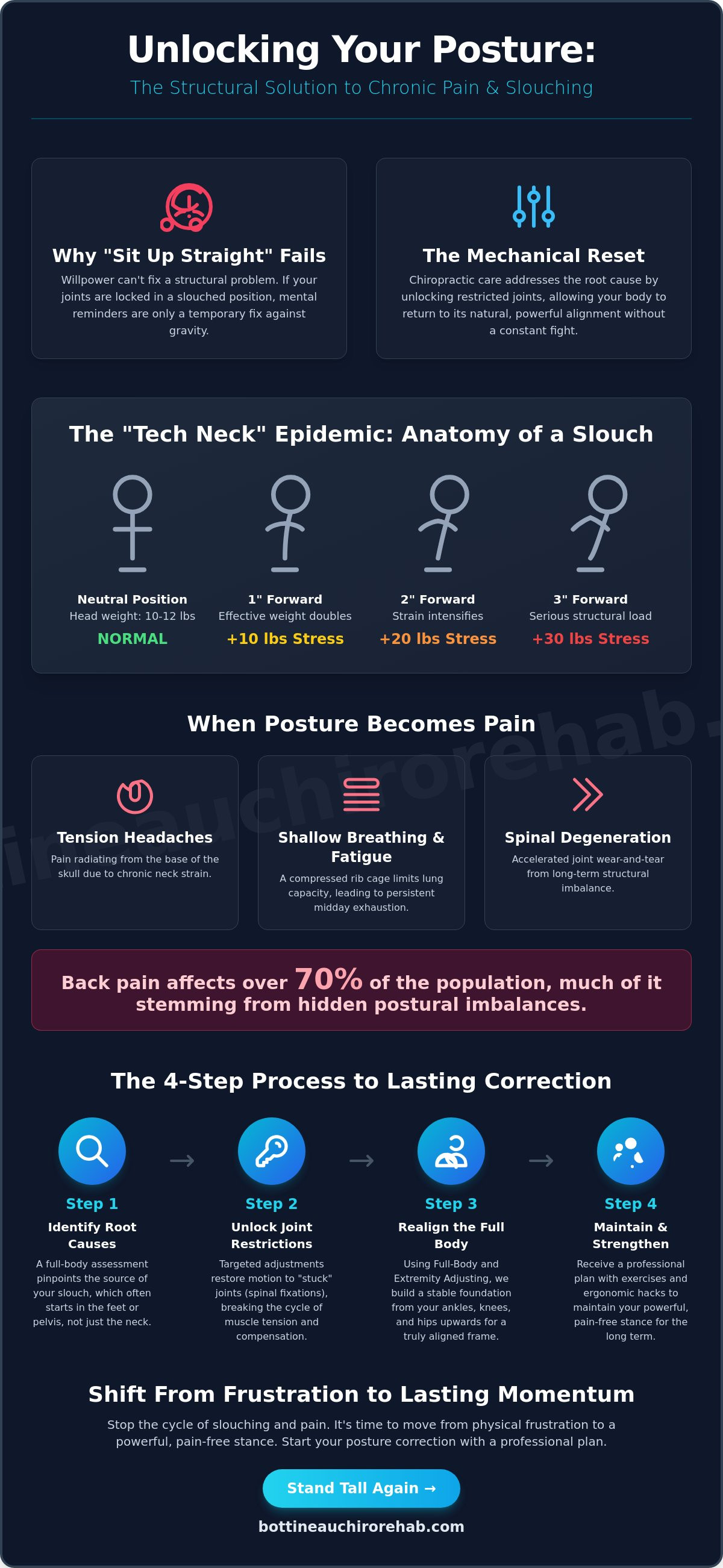 Chiropractic for posture correction