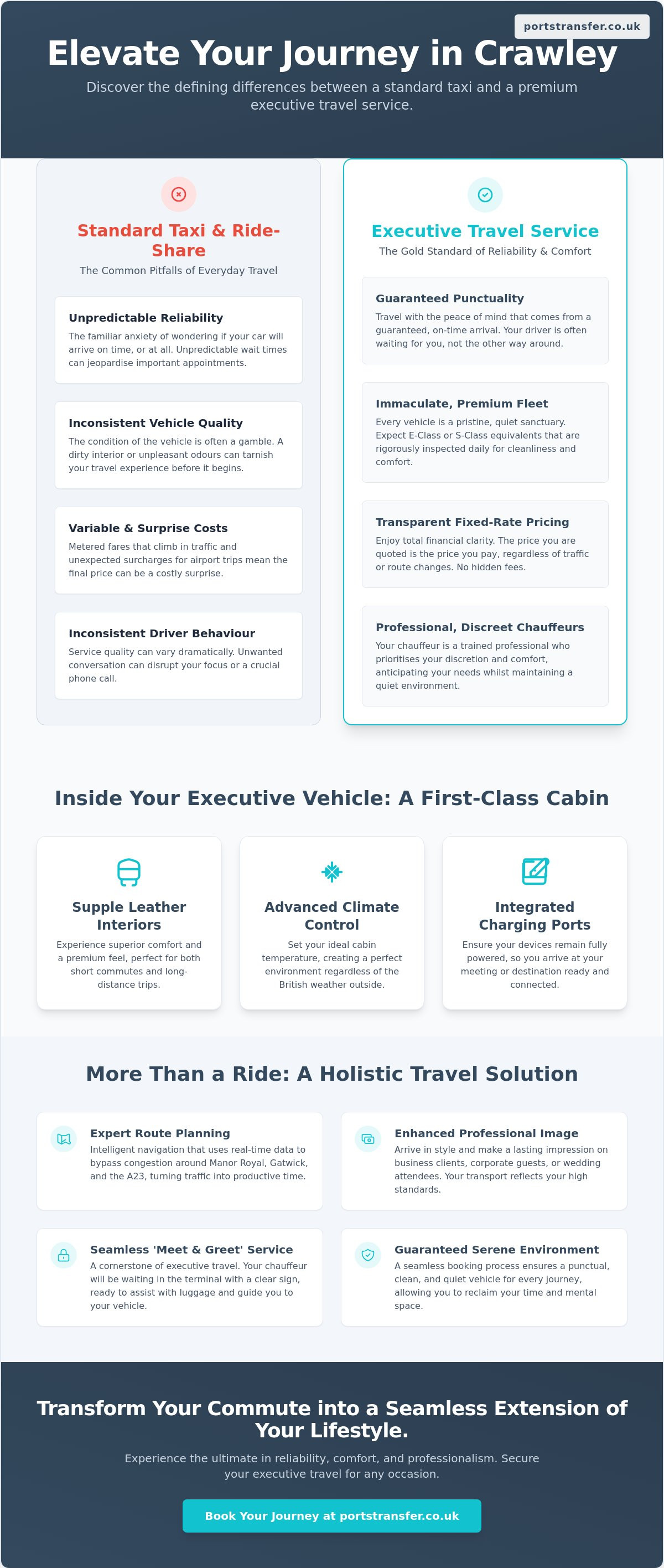 Executive travel crawley