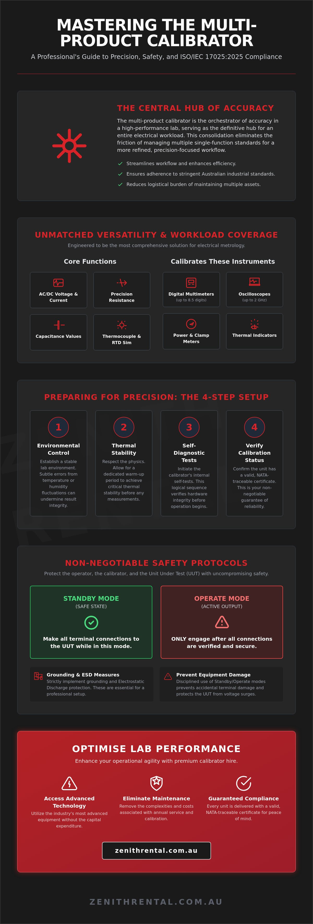 How to use a multi-product calibrator