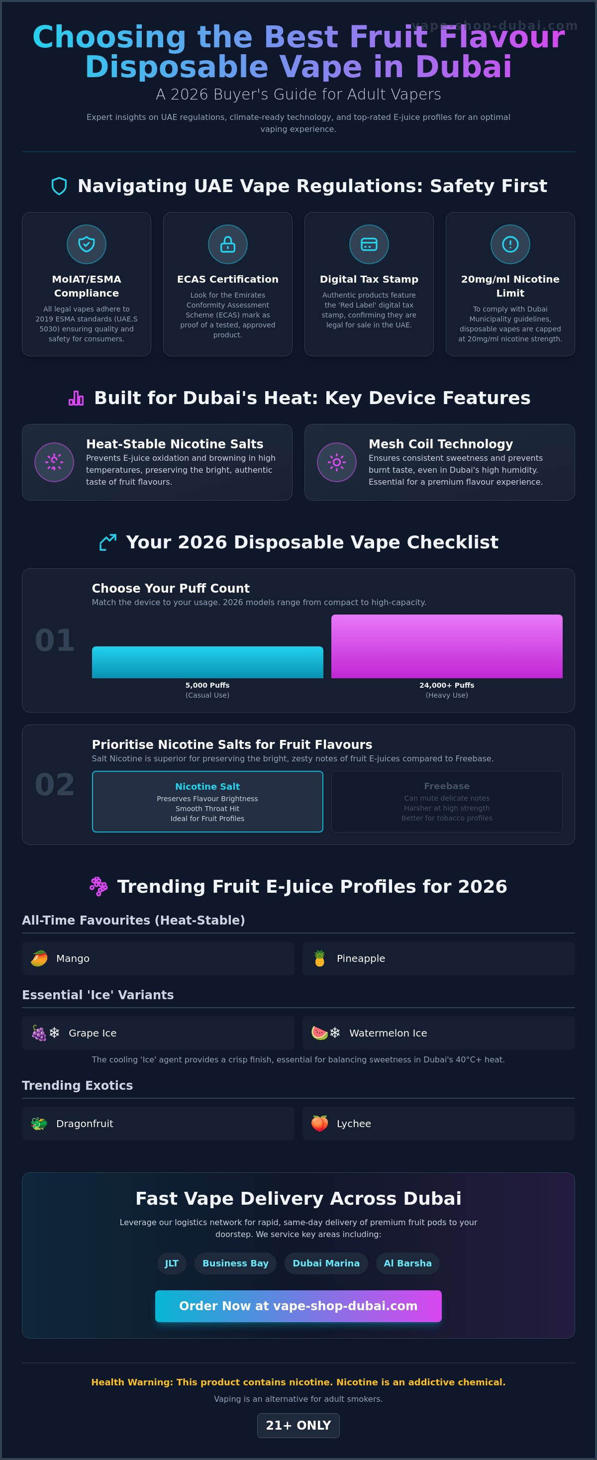 Fruit flavor disposable vape Dubai