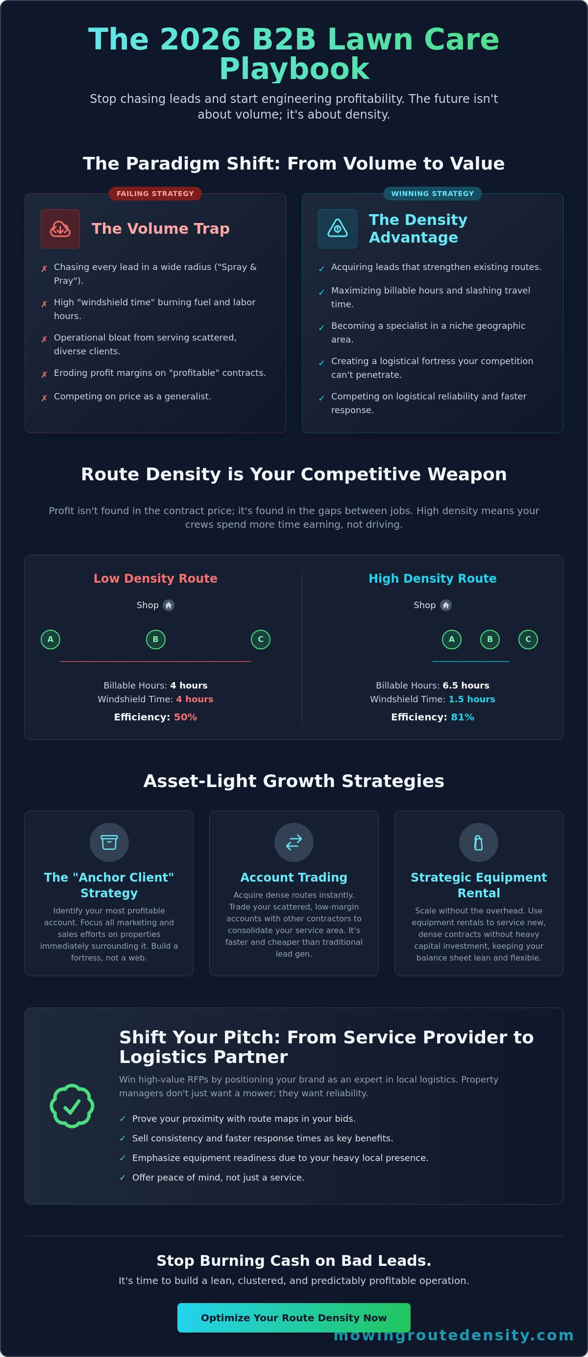 Lawn care lead generation B2B
