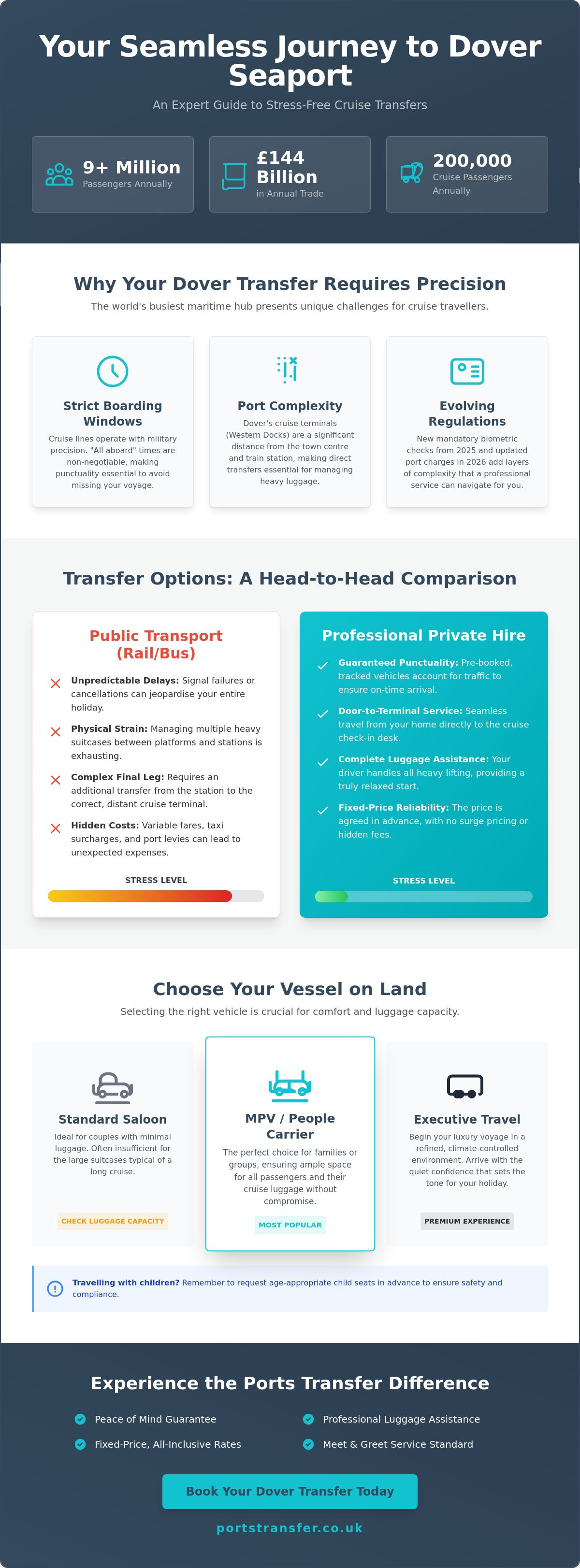 Dover seaport transfers