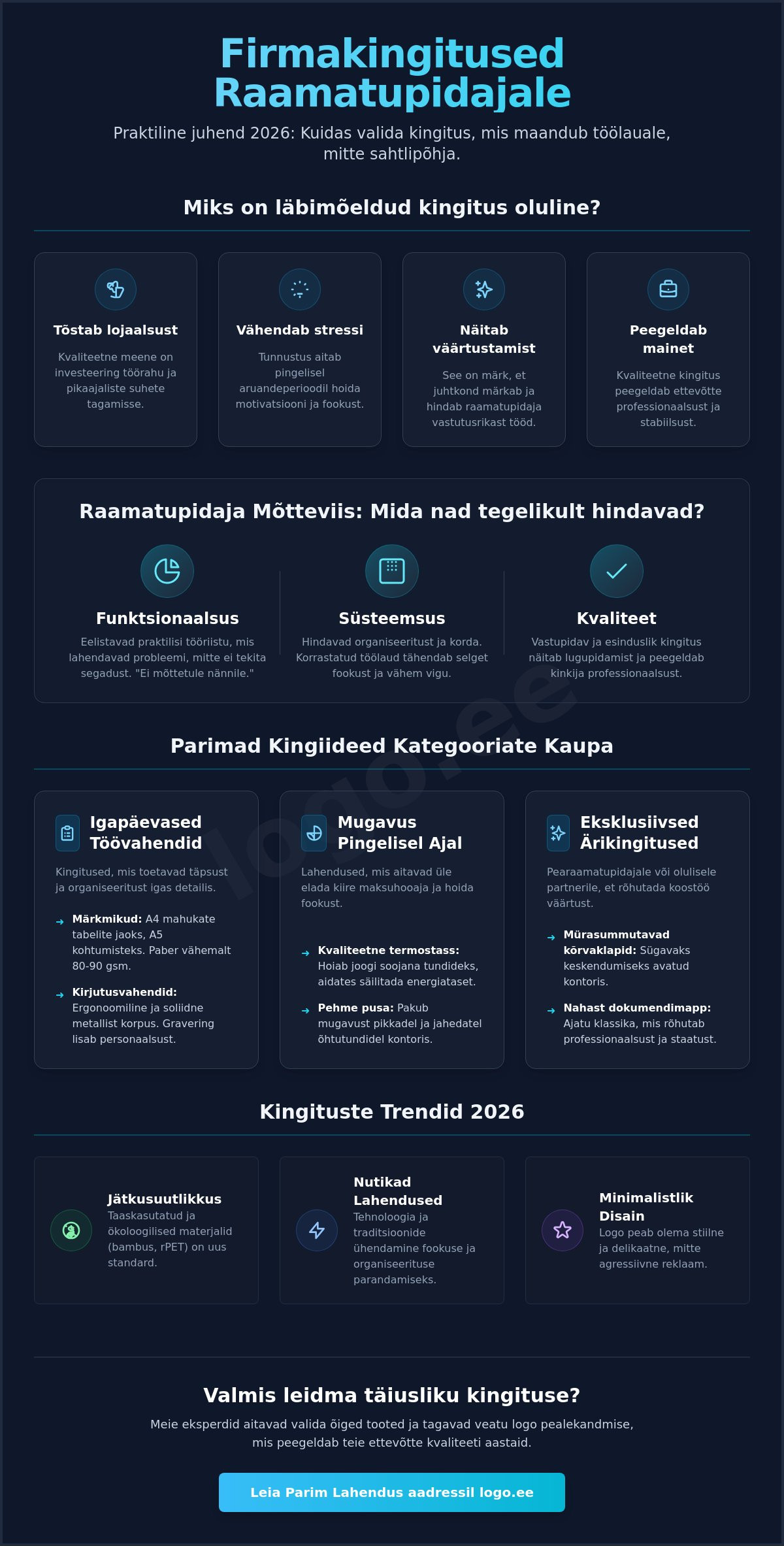 Firmakingitused raamatupidajale
