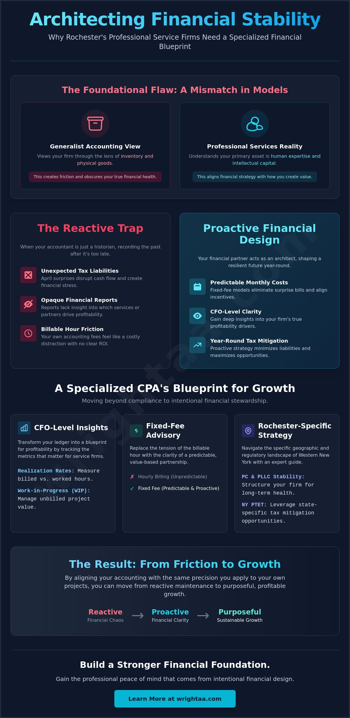 CPA for professional services firms Rochester