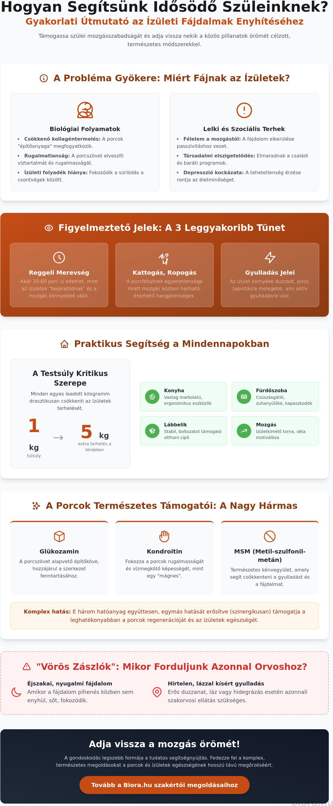 Hogyan segítsek szüleimnek az ízületi fájdalmakon