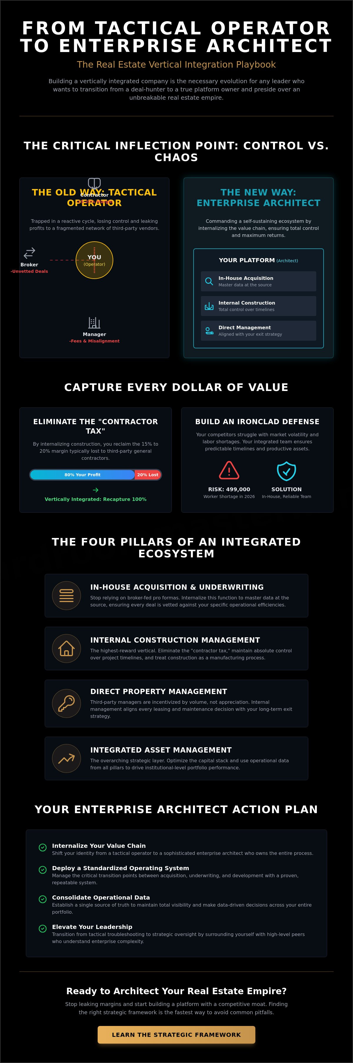 Building a vertically integrated real estate company