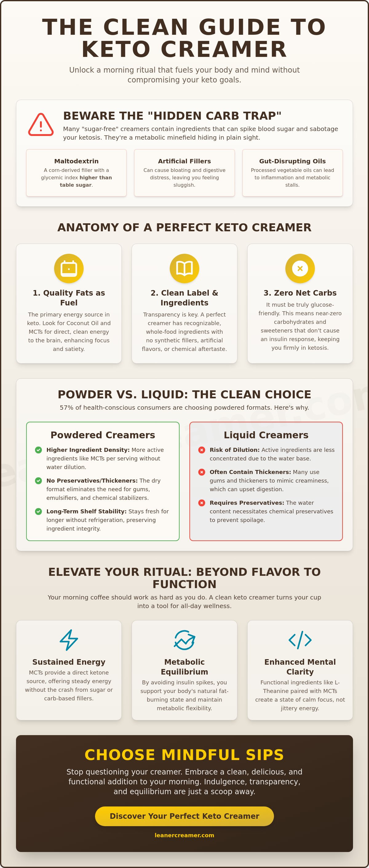 Coffee creamer for keto diet