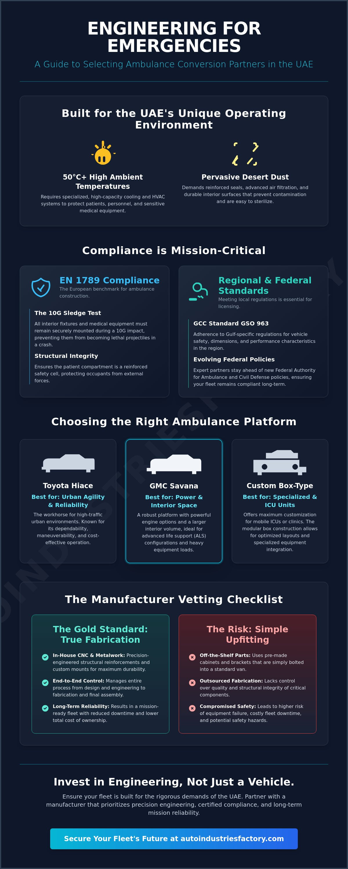 Ambulance conversion companies in UAE