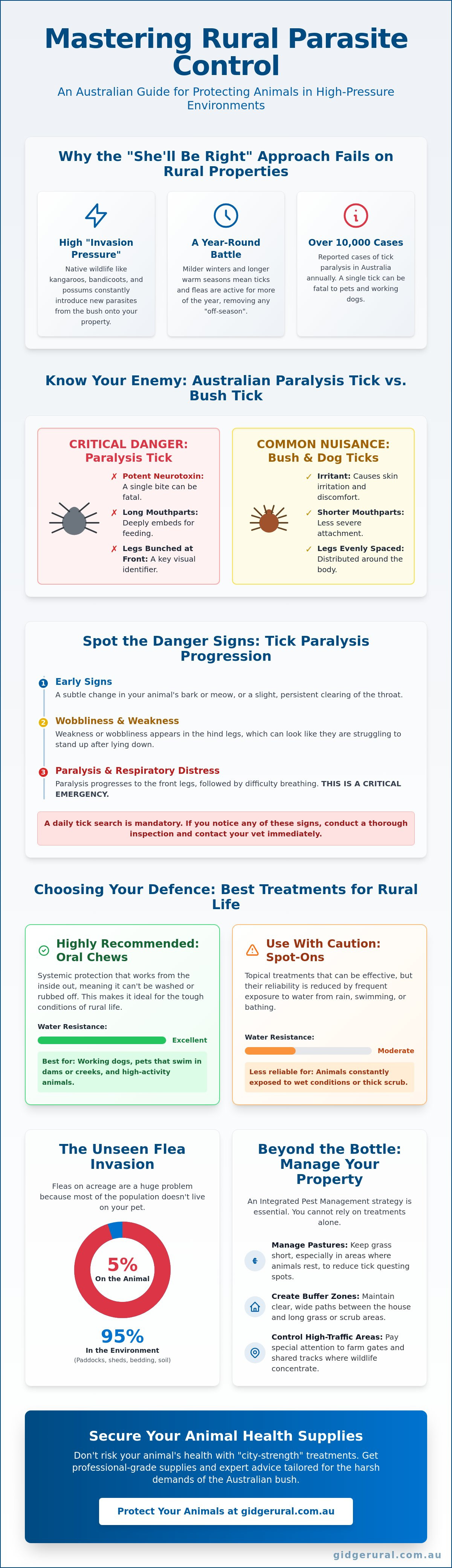 Tick and flea treatment