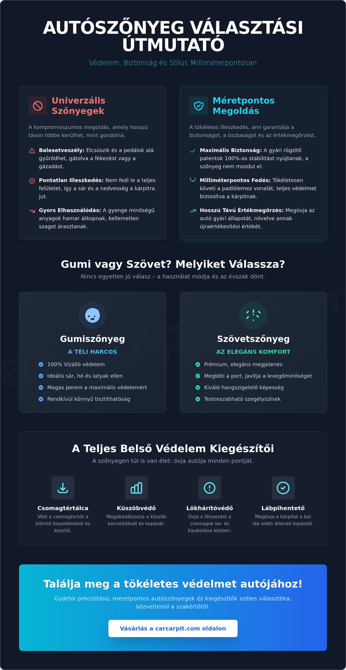 Autószőnyeg webáruház