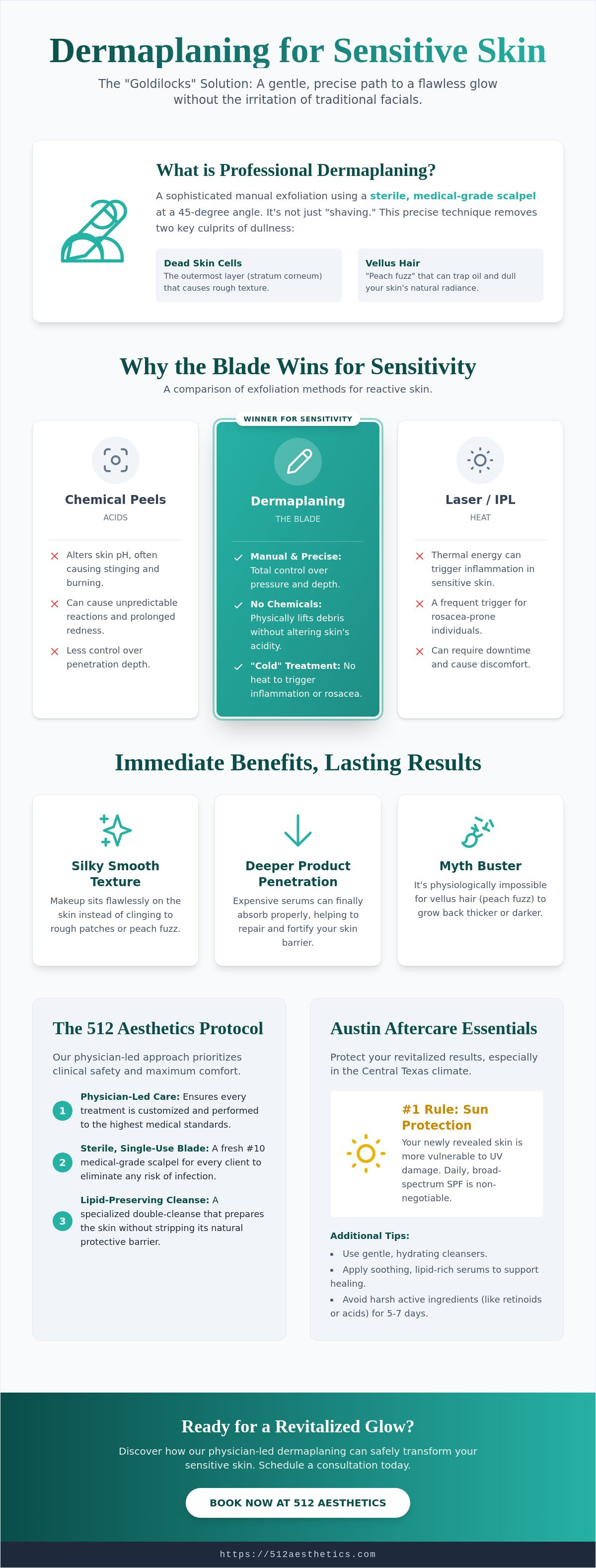 Is dermaplaning safe for sensitive skin