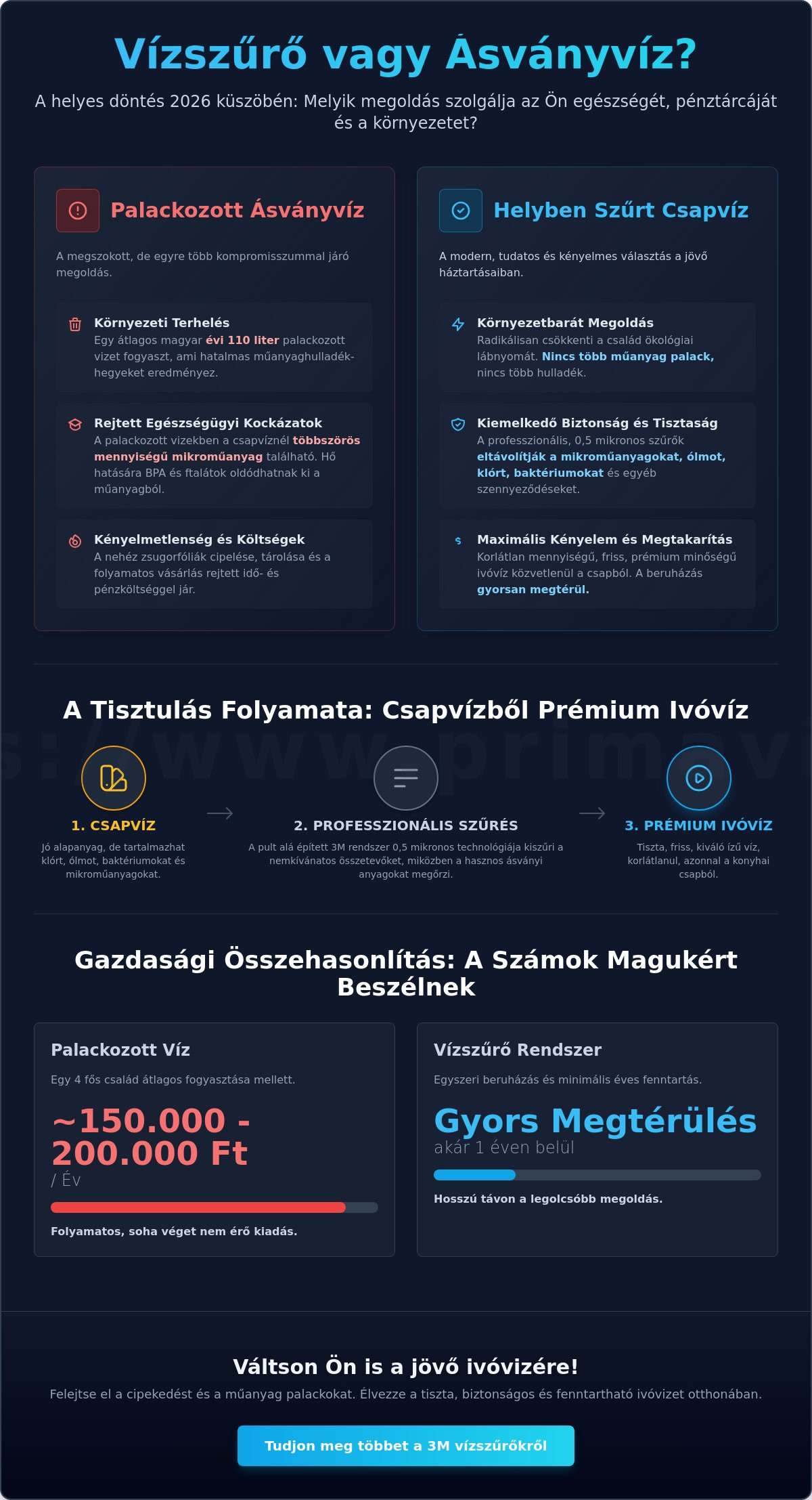 Vízszűrő vagy ásványvíz