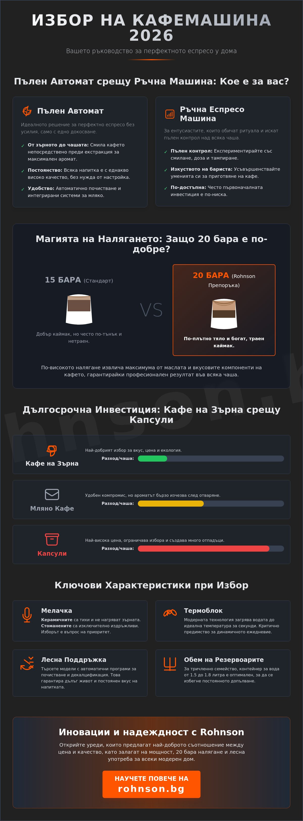 кафемашина за мляно кафе