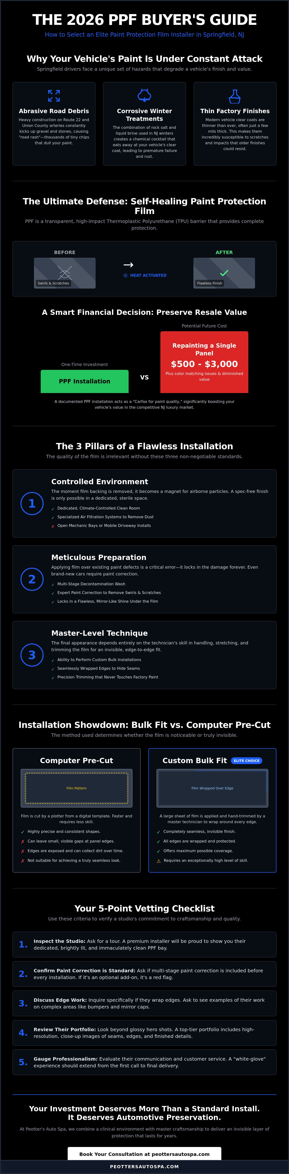 Best paint protection film installer Springfield