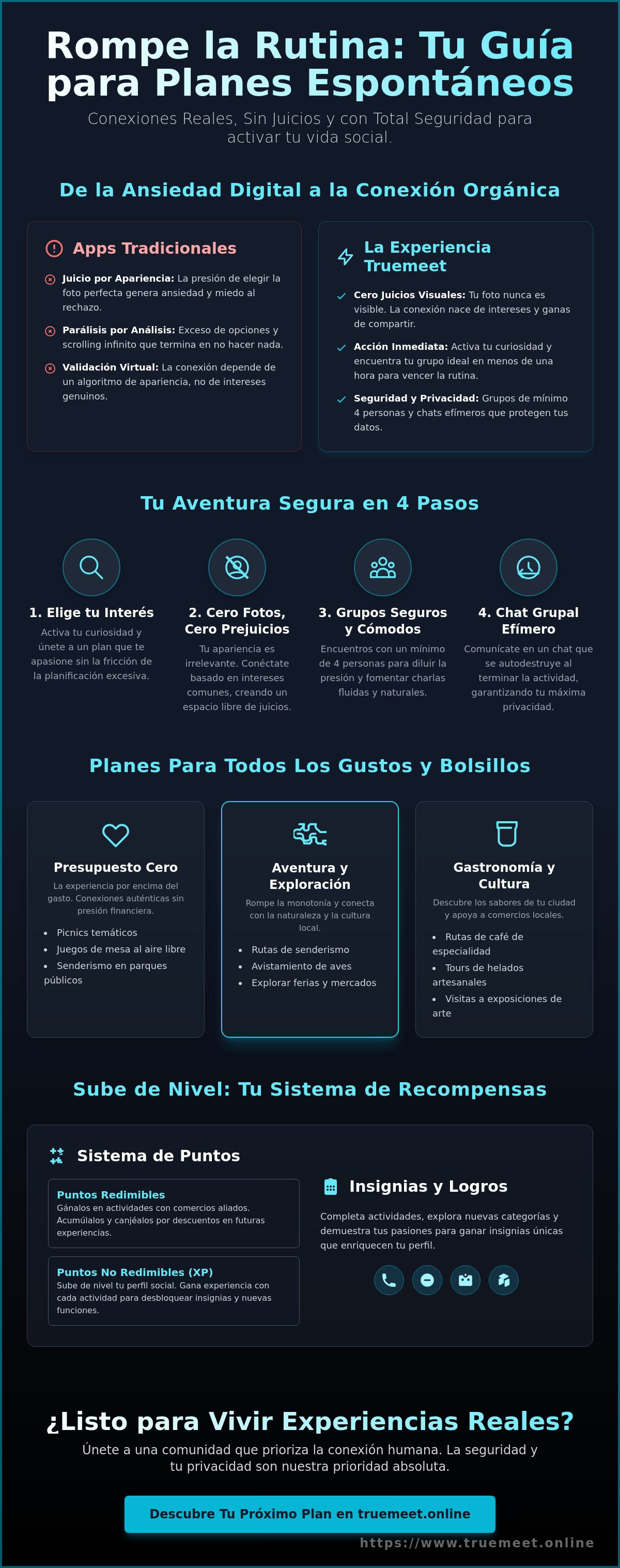 Planes espontáneos fin de semana