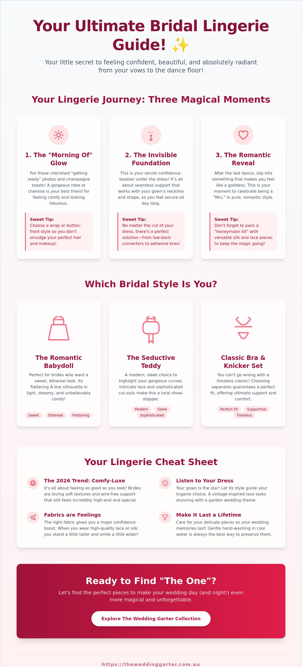 Bridal lingerie