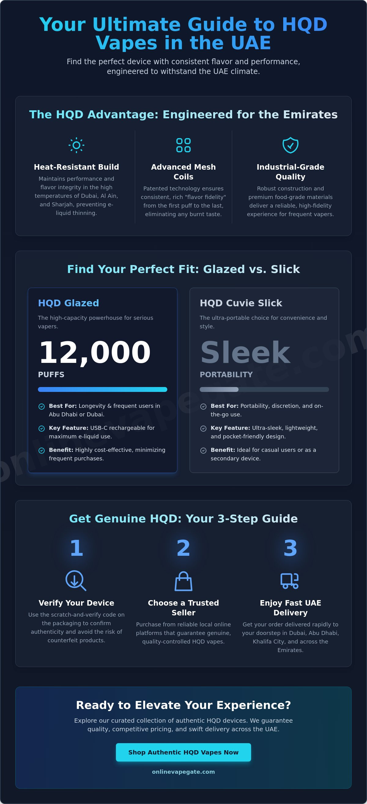 HQD vape UAE