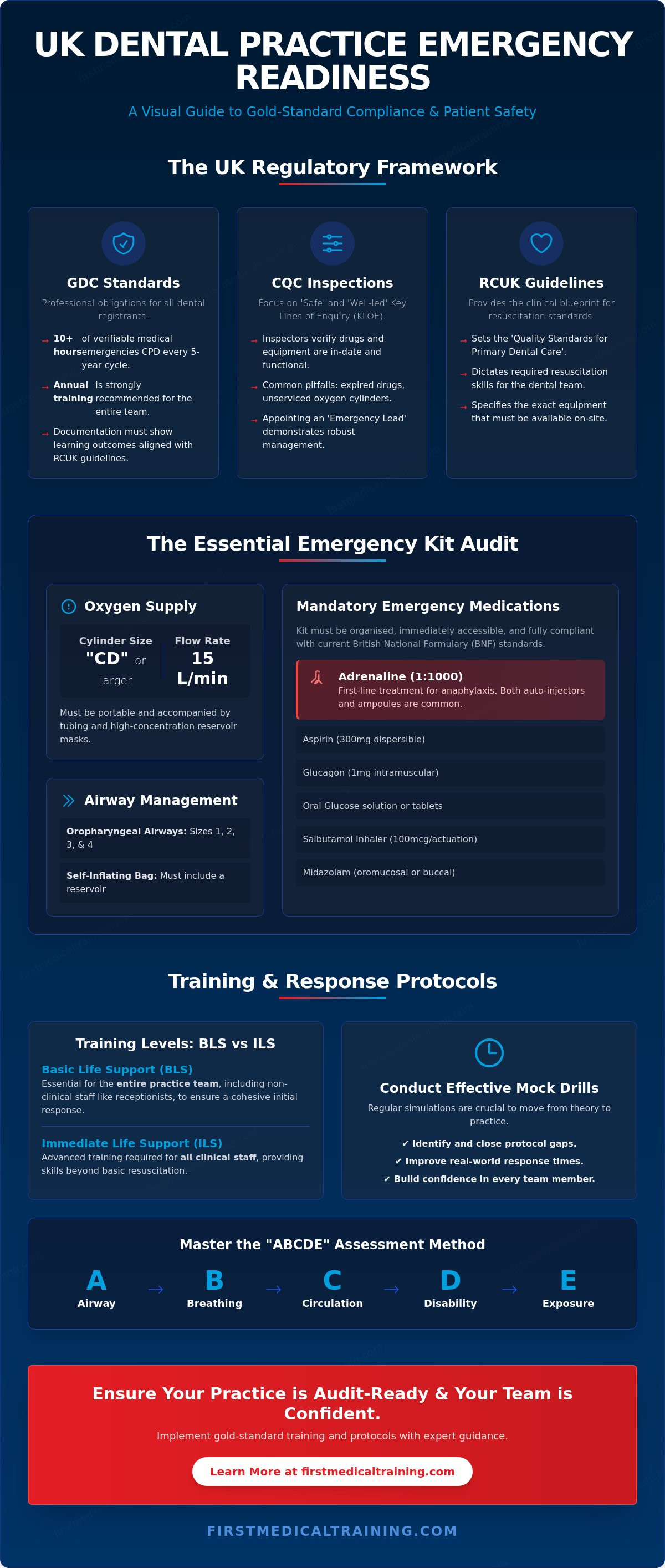 Dental practice emergency preparedness