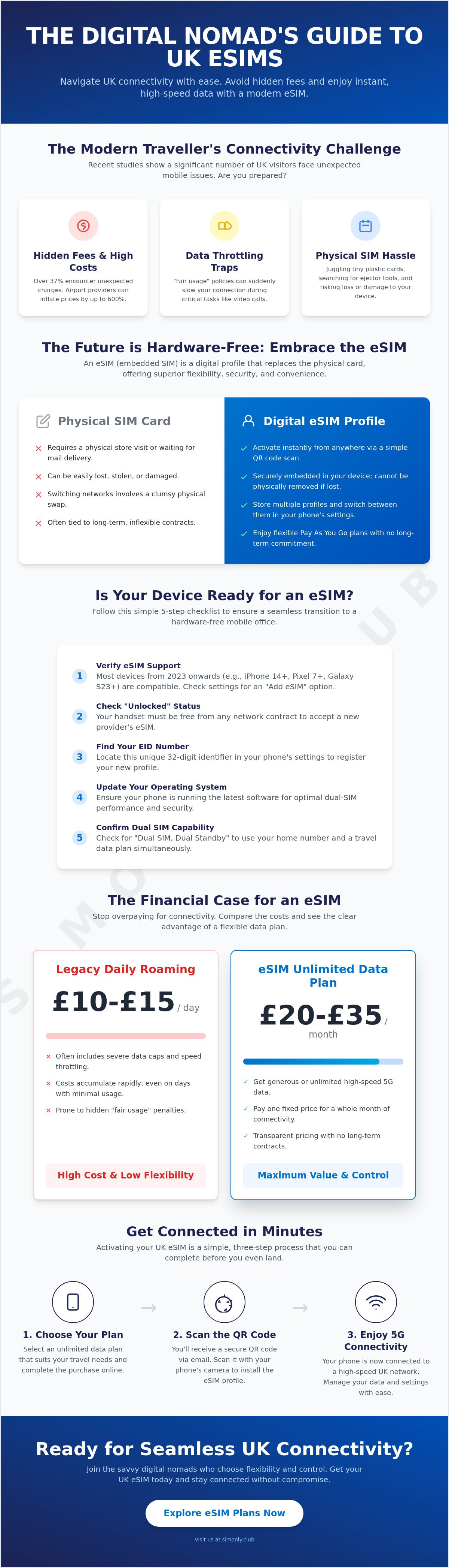Digital nomad esim uk