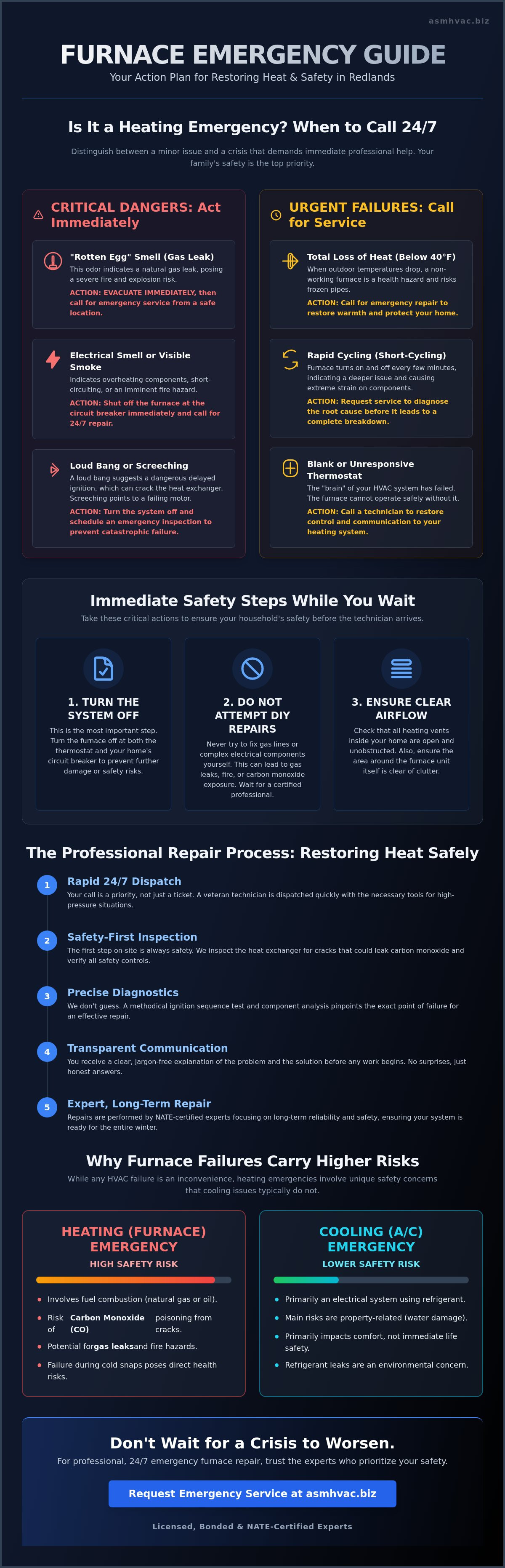 Emergency furnace repair Redlands