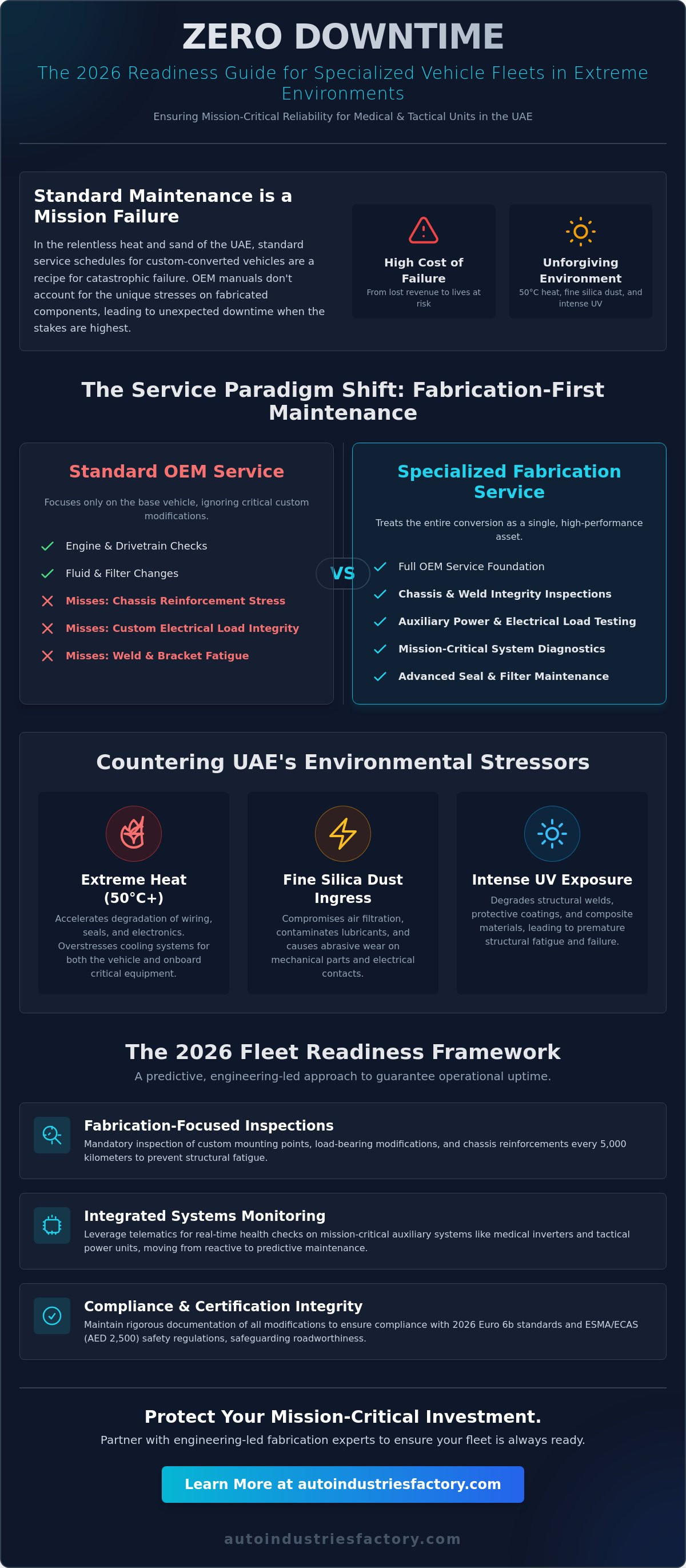 Upgrading specialized vehicle fleets UAE