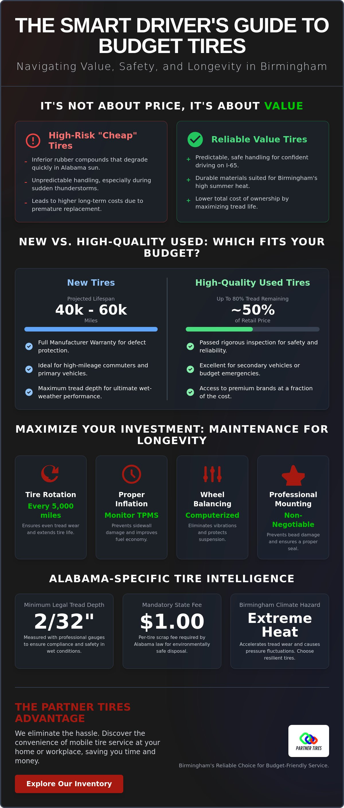 Best budget tires Birmingham