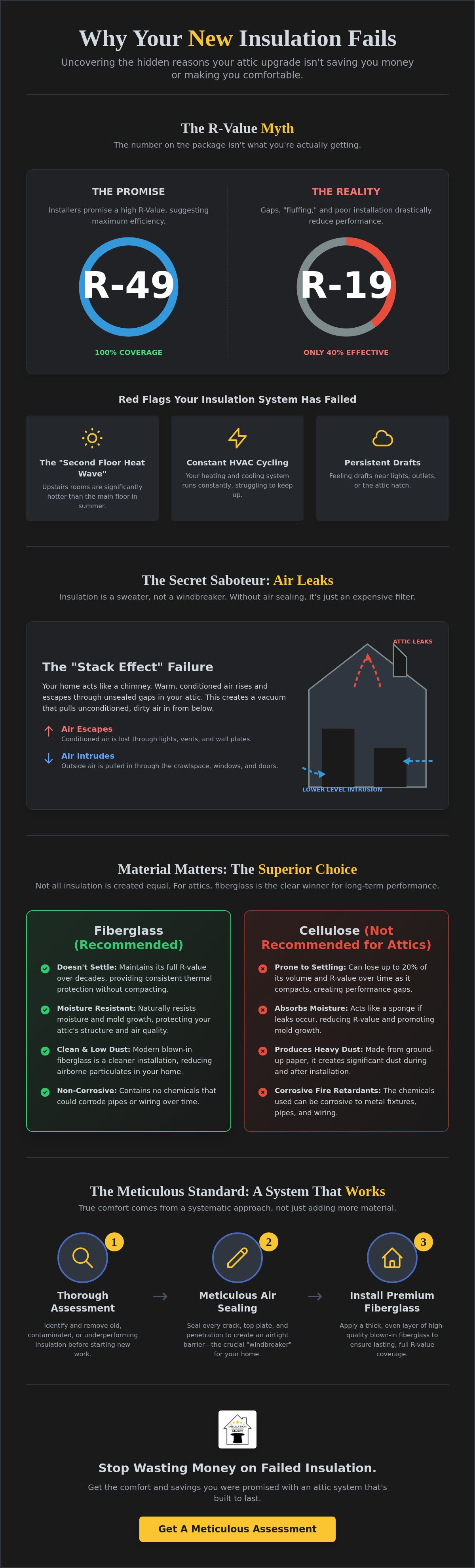 Why new insulation fails
