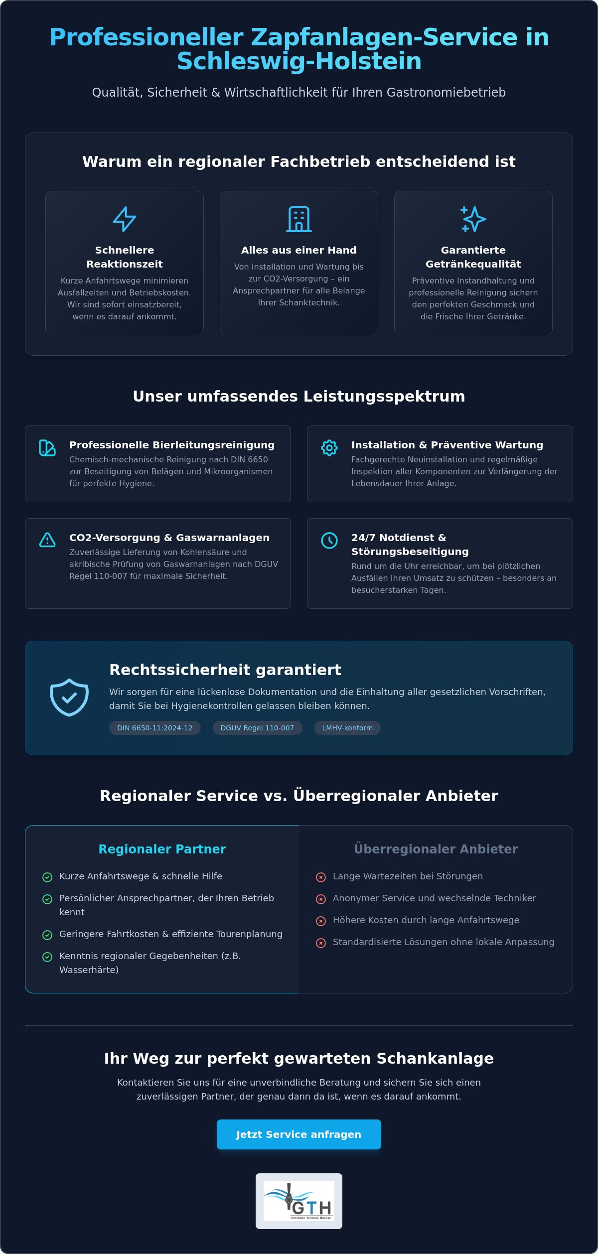 Zapfanlage Service in der Nähe