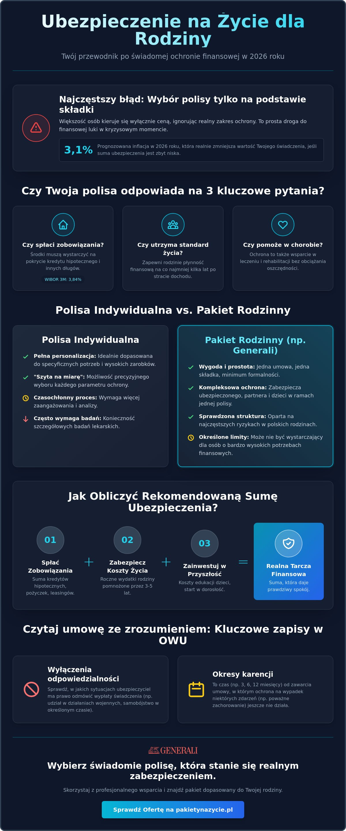 Ubezpieczenie na życie dla rodziny