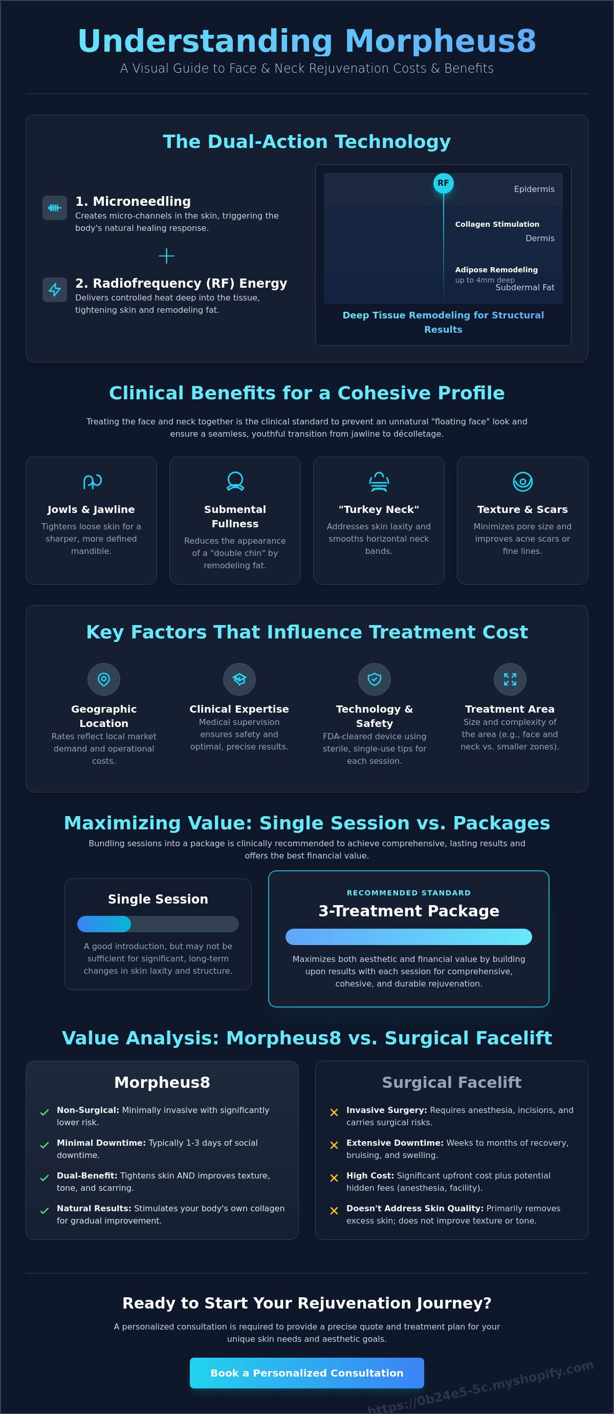 Morpheus8 cost for face and neck