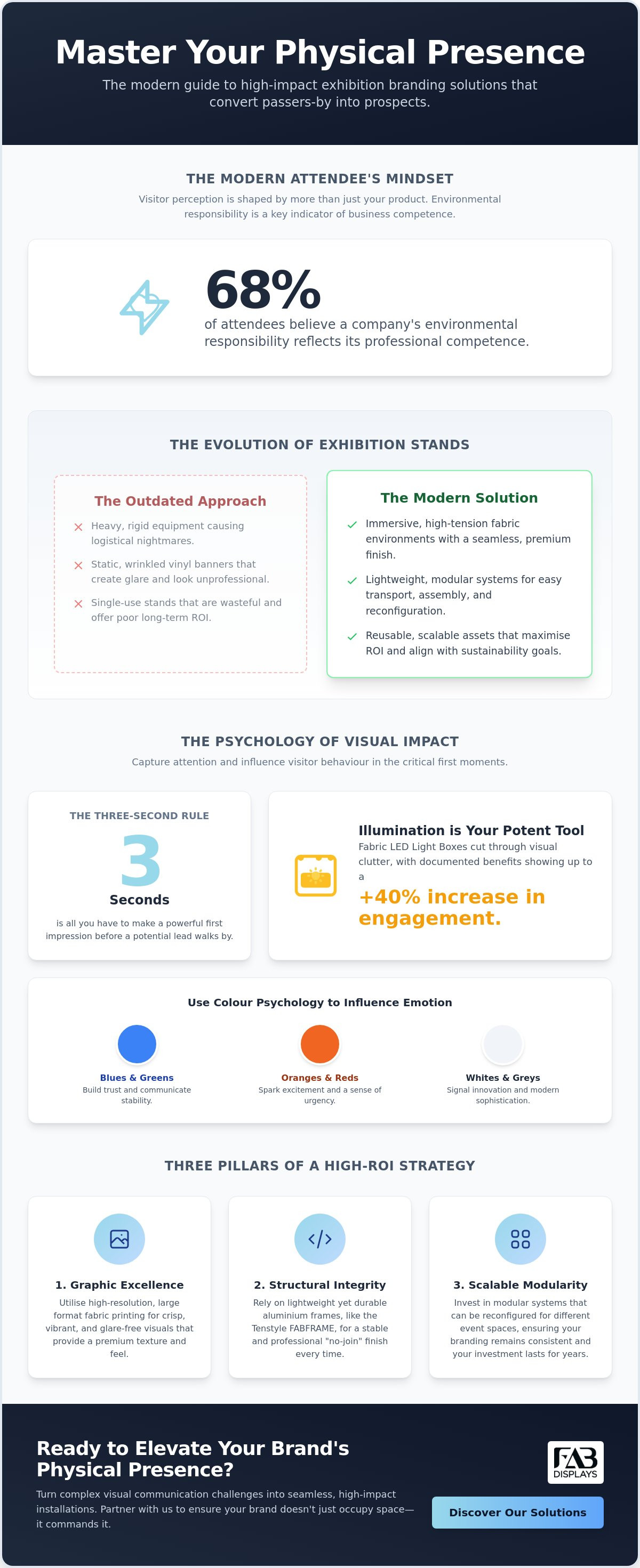 Exhibition branding solutions