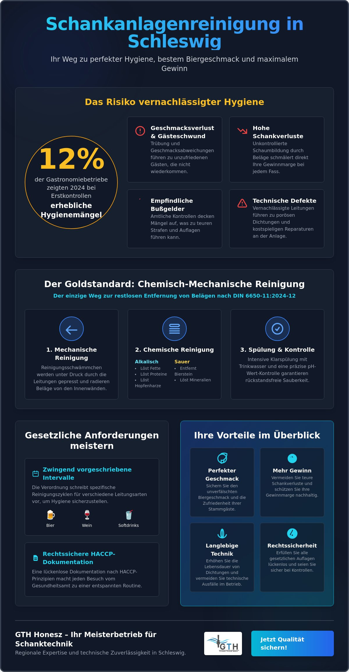Schankanlagenreinigung Schleswig