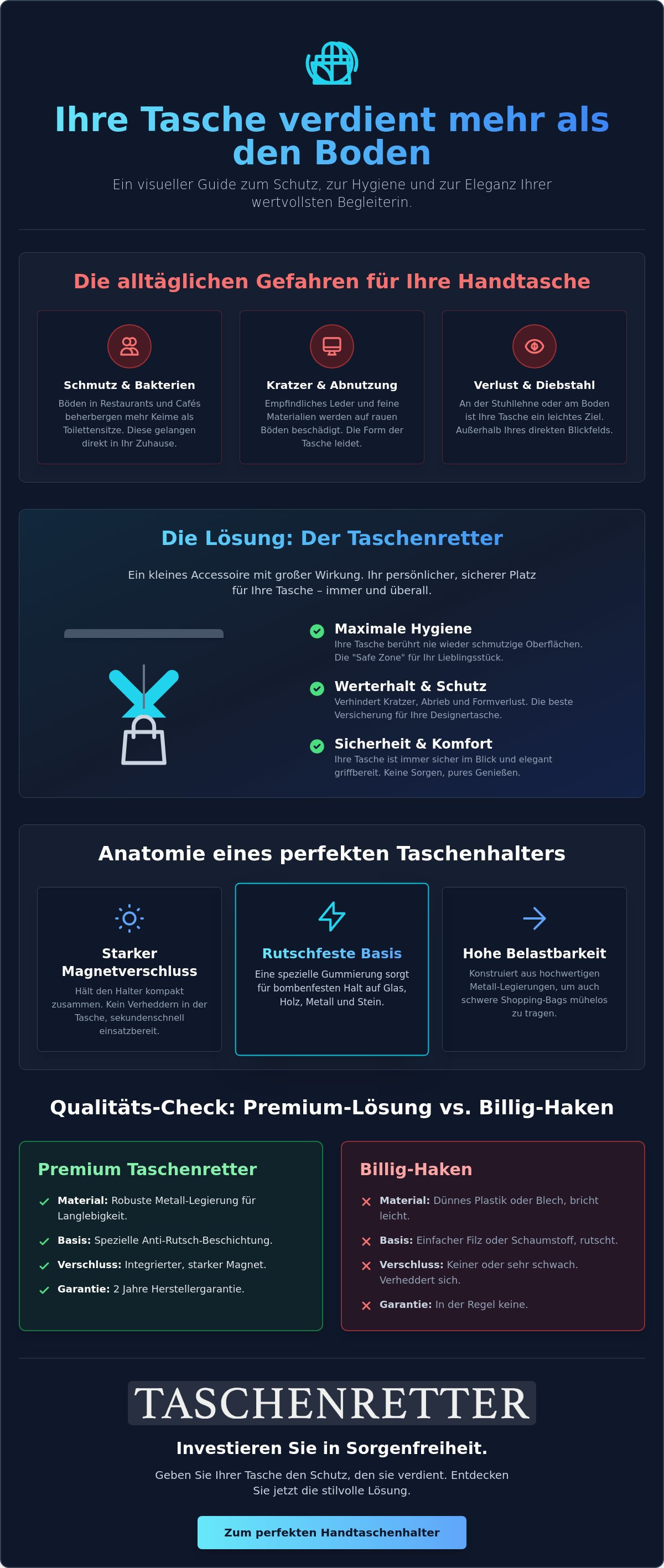 Handtaschenhalter kaufen