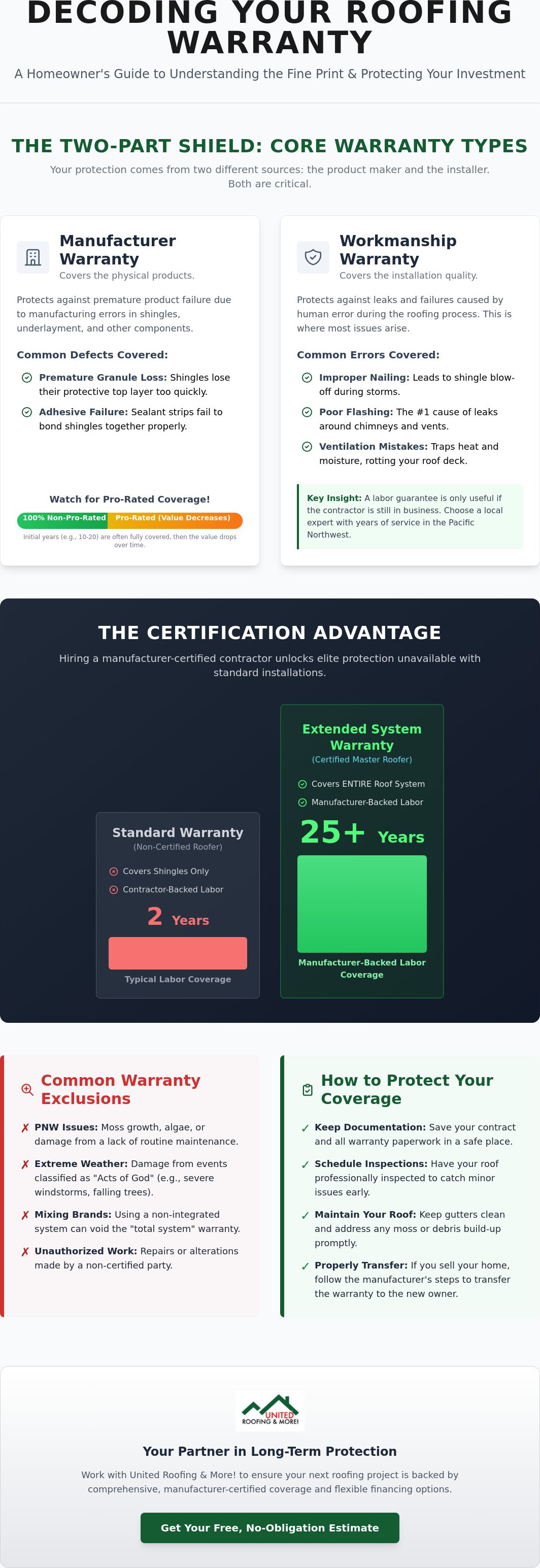 Understanding your roofing warranty