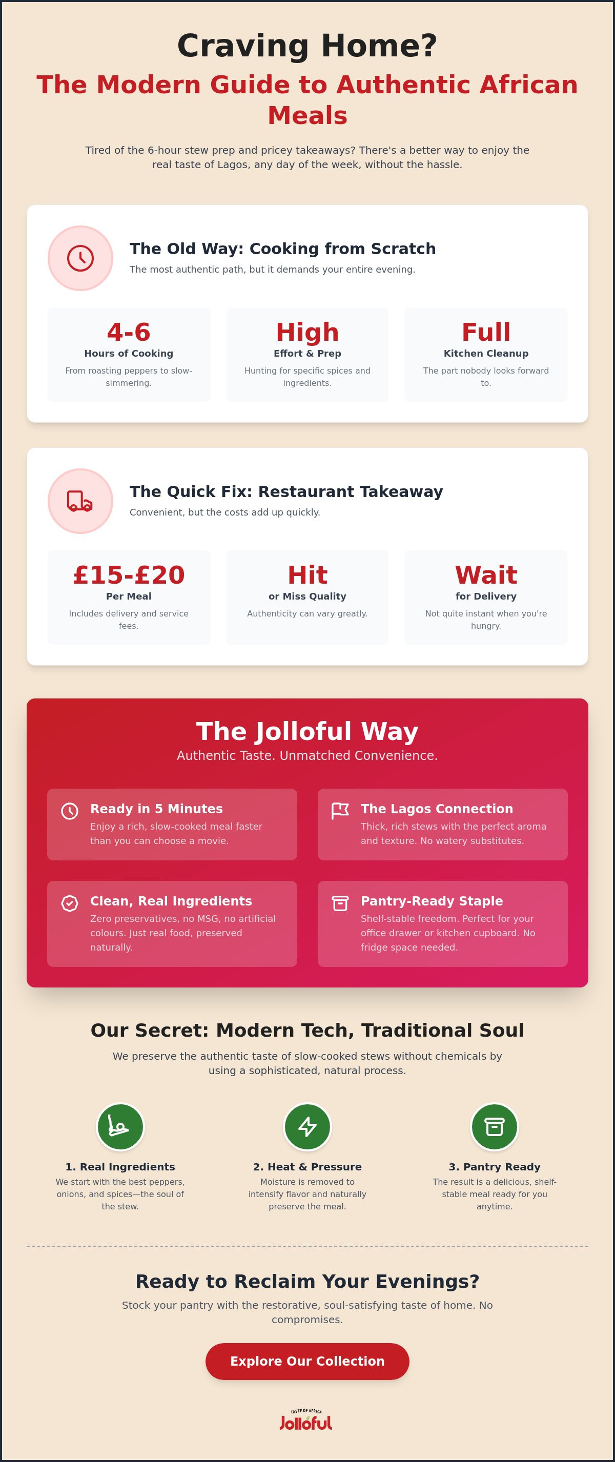 Authentic African meals online