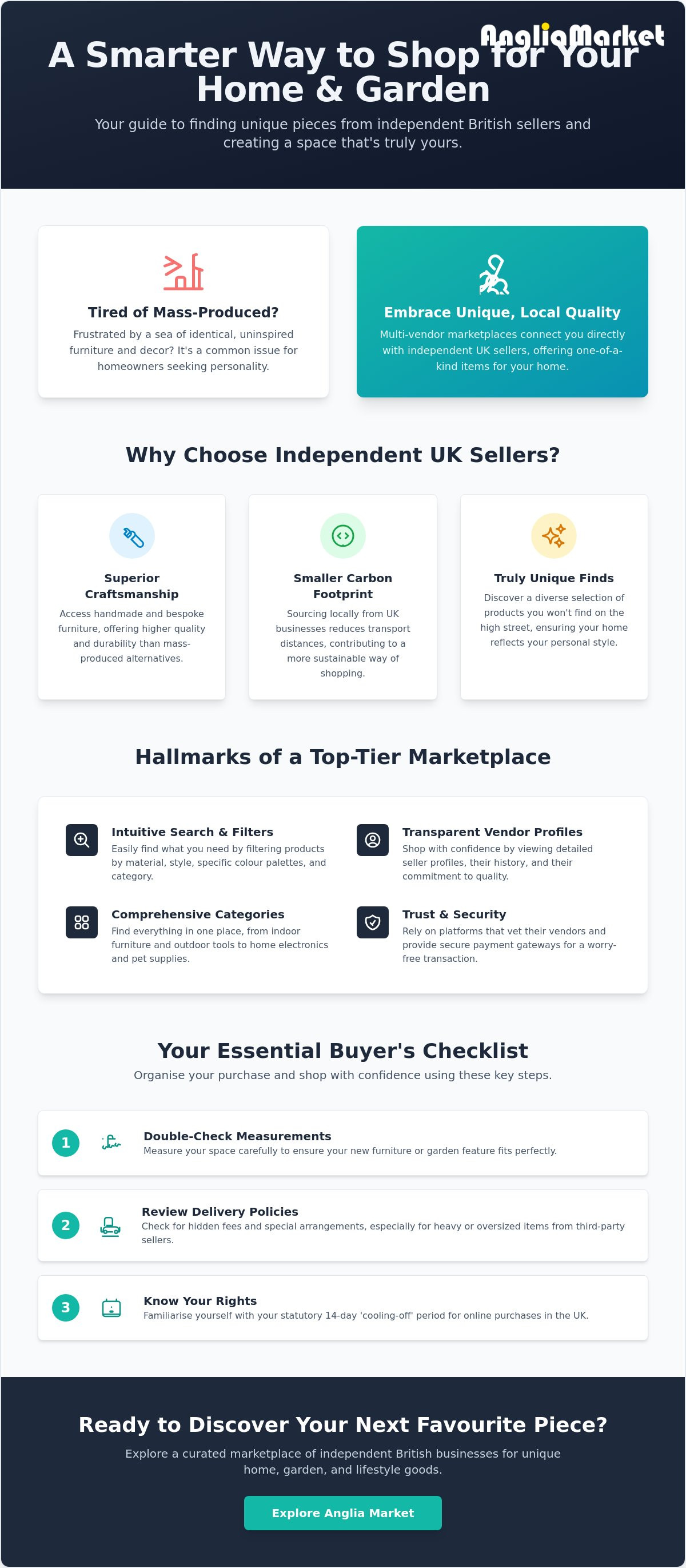 Online marketplace for home and garden UK