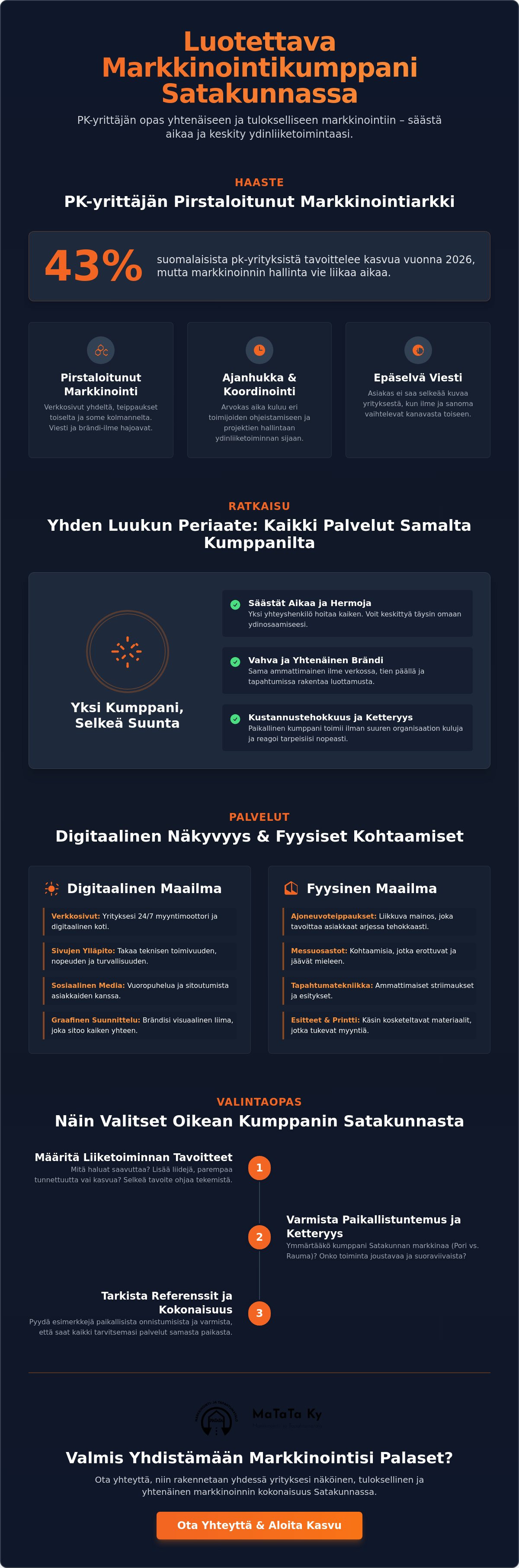 Luotettava markkinointikumppani Satakunta