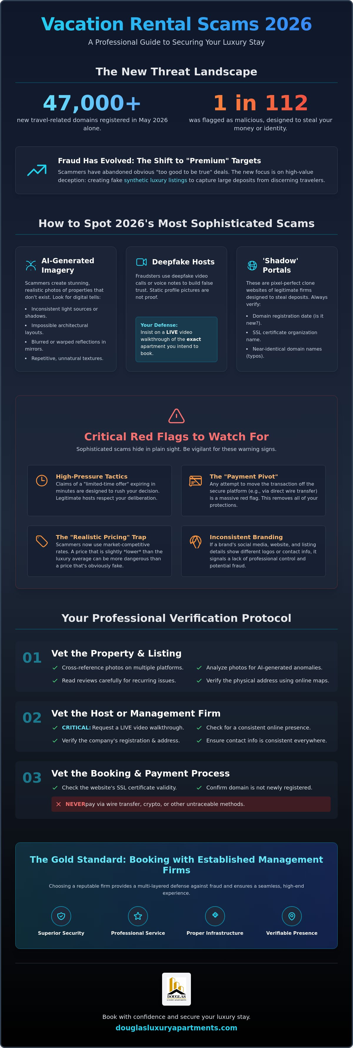 How to avoid vacation rental scams 2026
