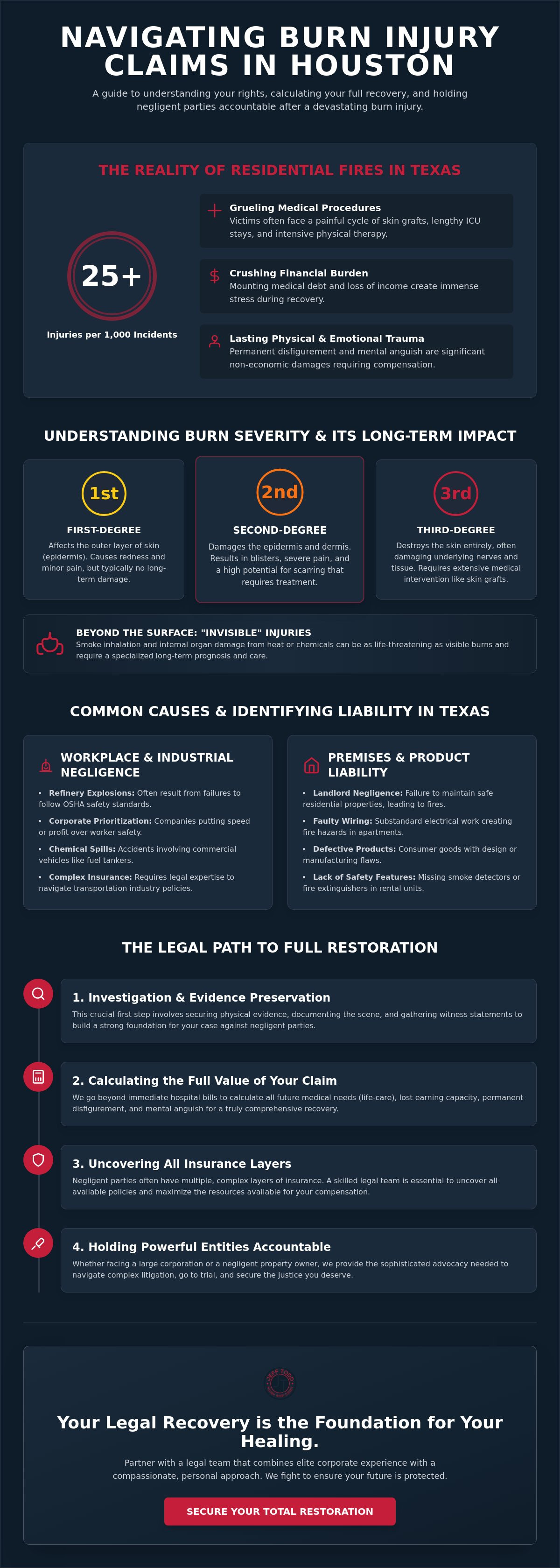 Burn injury lawyer Houston