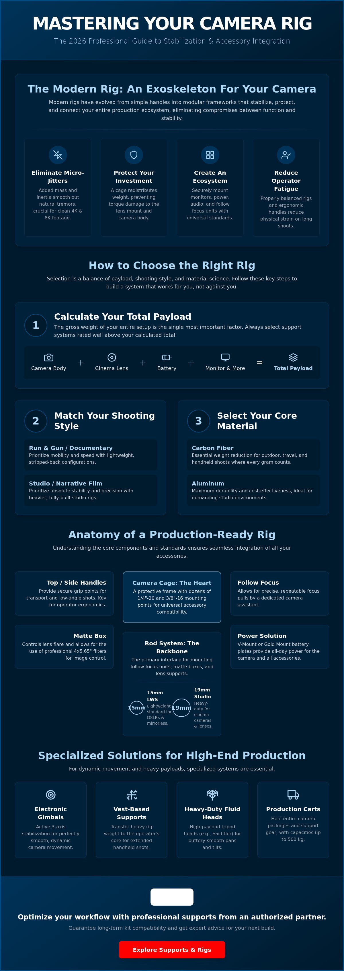 Supports & rigs