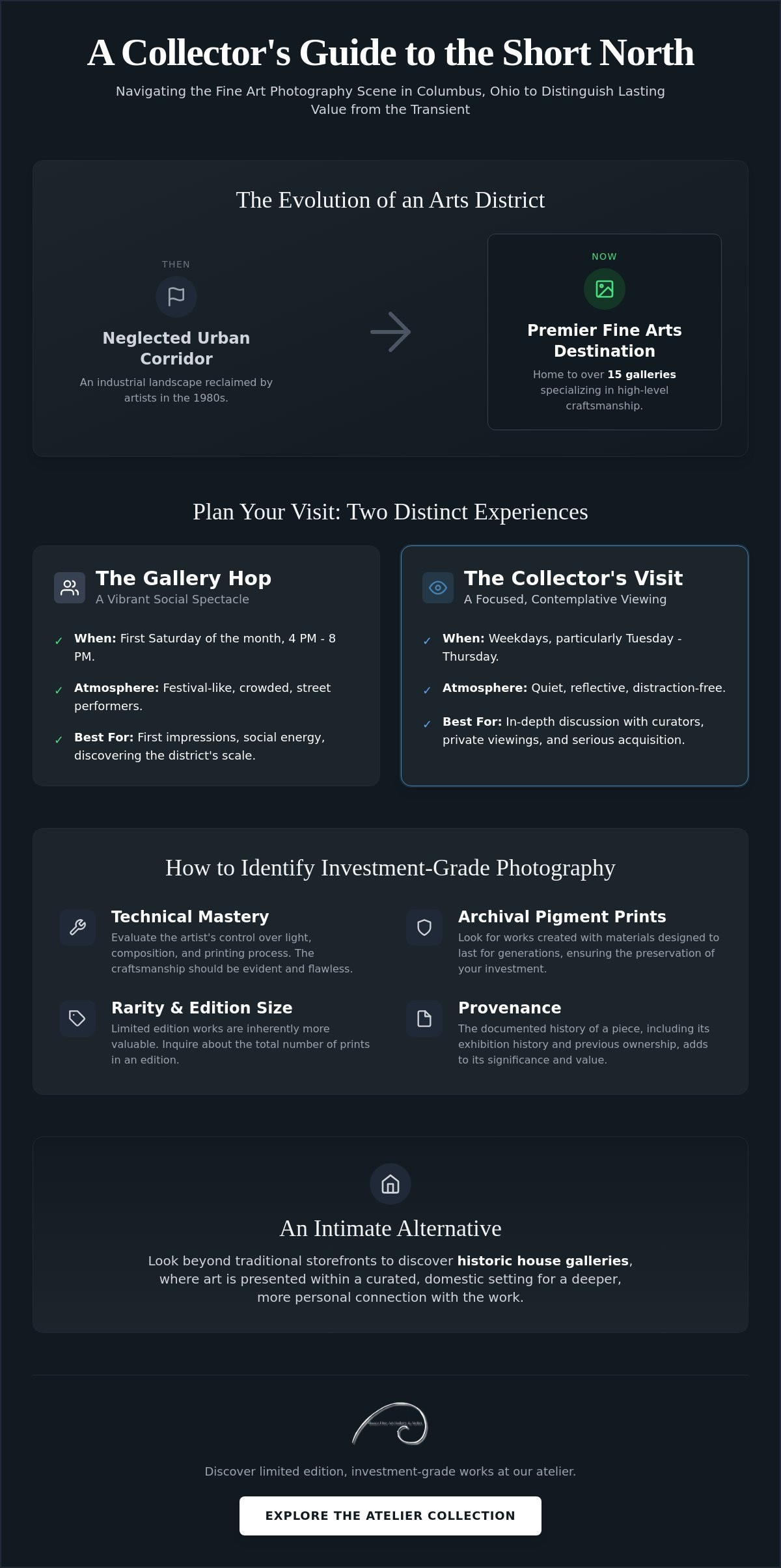 Photography galleries Columbus Ohio