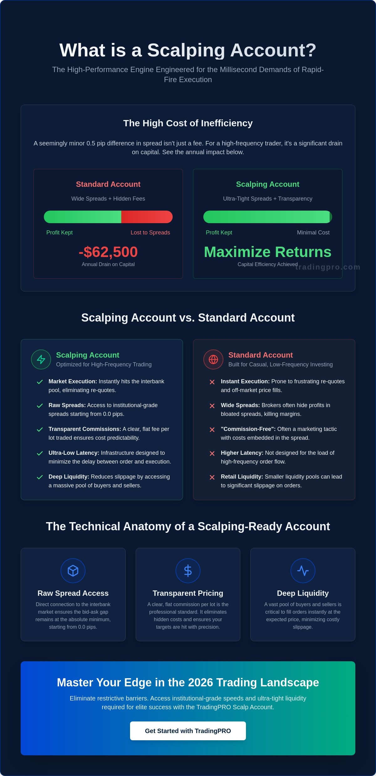 What is a scalping account