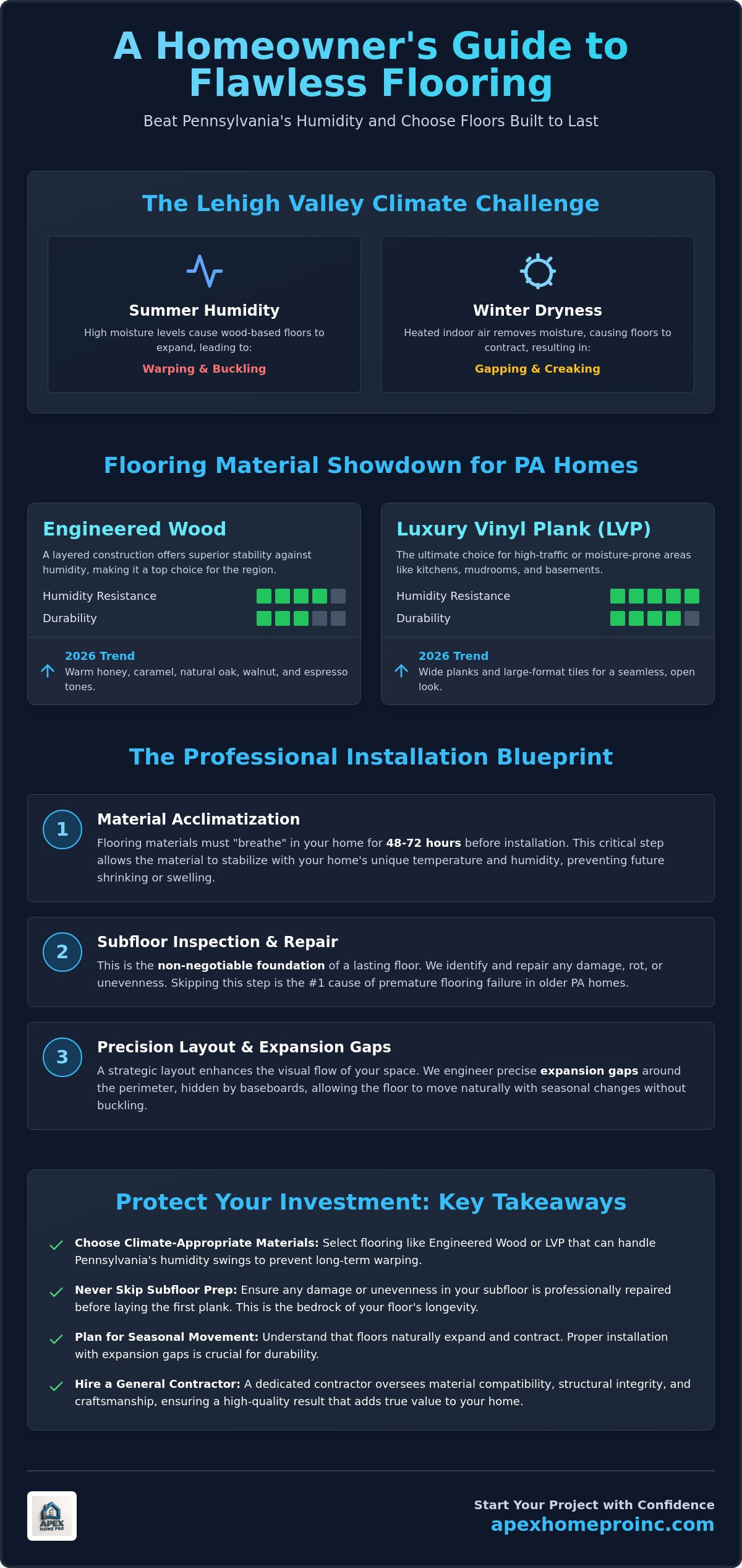 Flooring installation West Chester PA