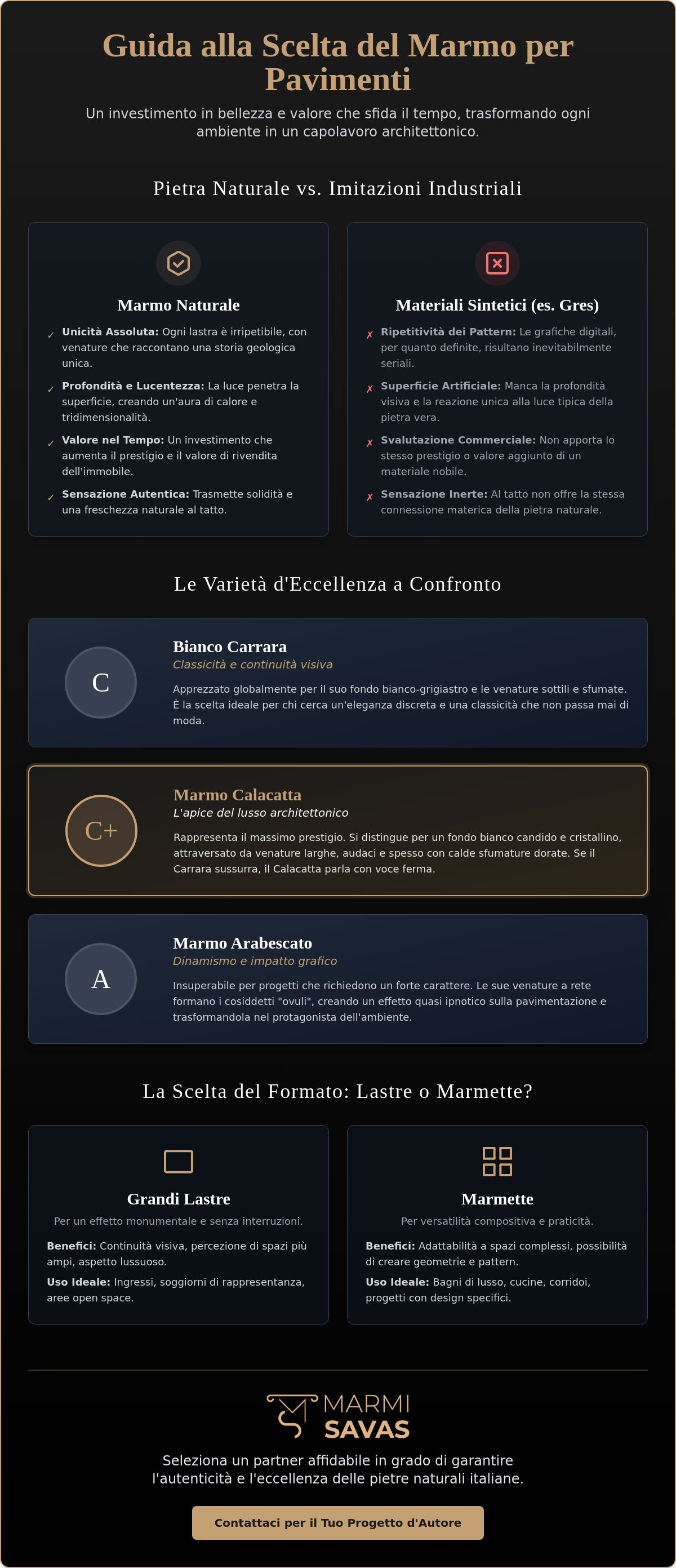 Marmo per pavimenti