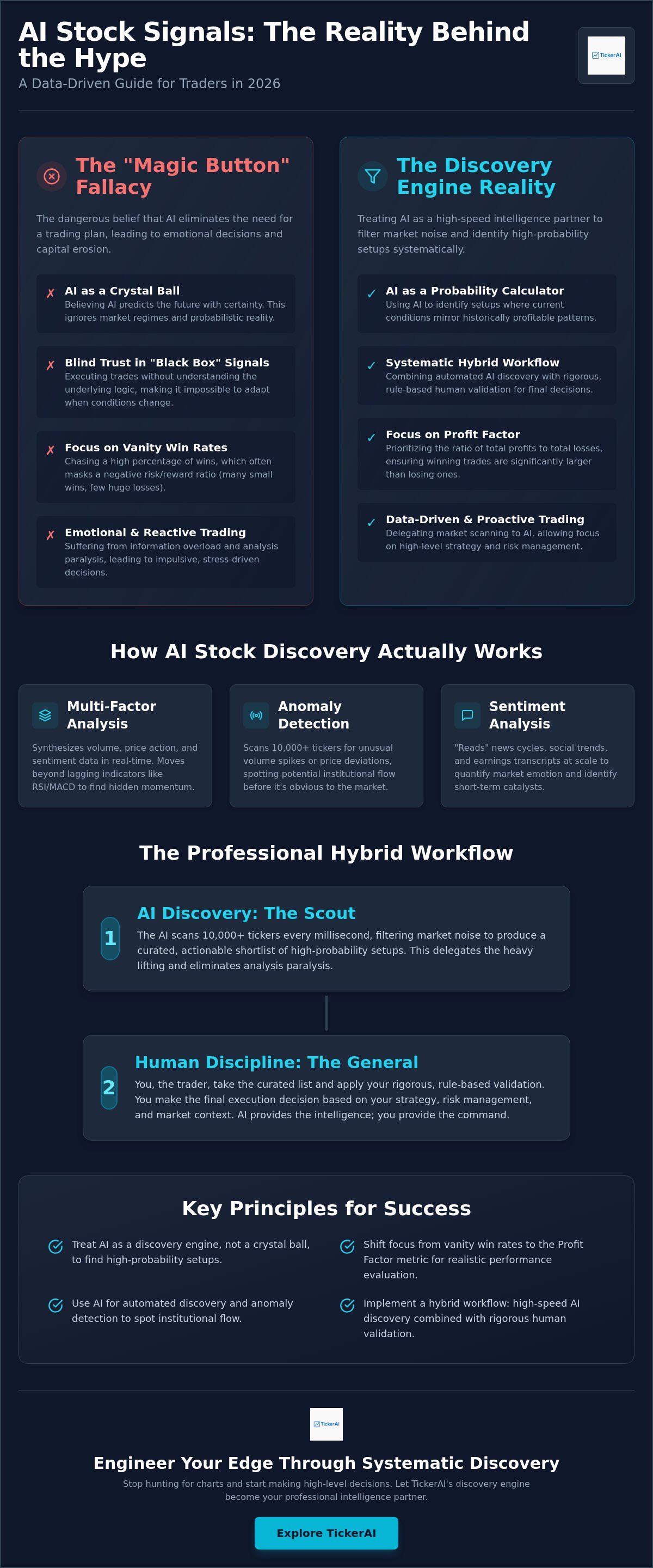 Realistic expectations for AI stock signals